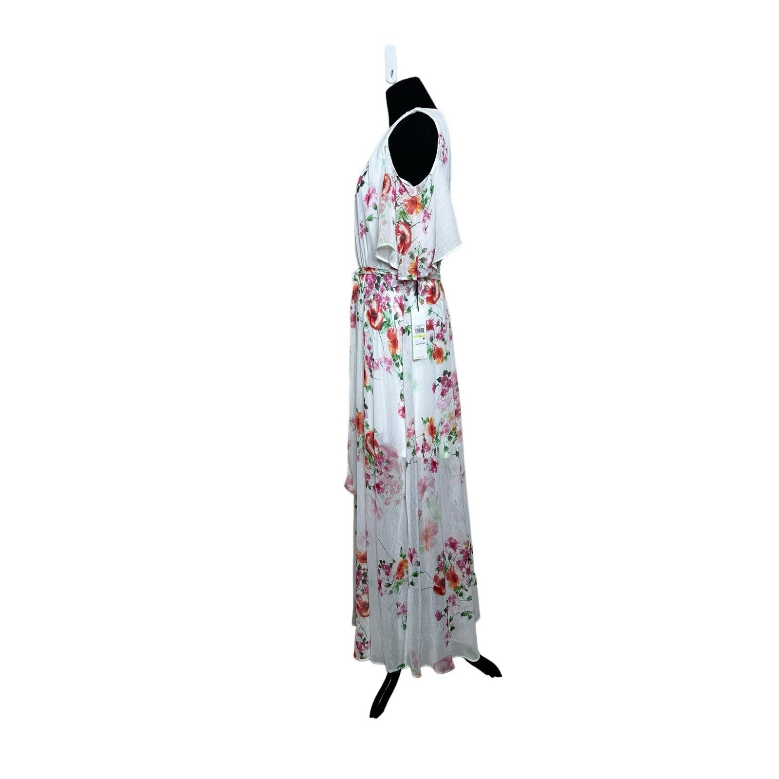Calvin Klein Calvin Klein floral print cold shoulder maxi dress size 4 Size S / US 4 / IT 40 - 12 Thumbnail