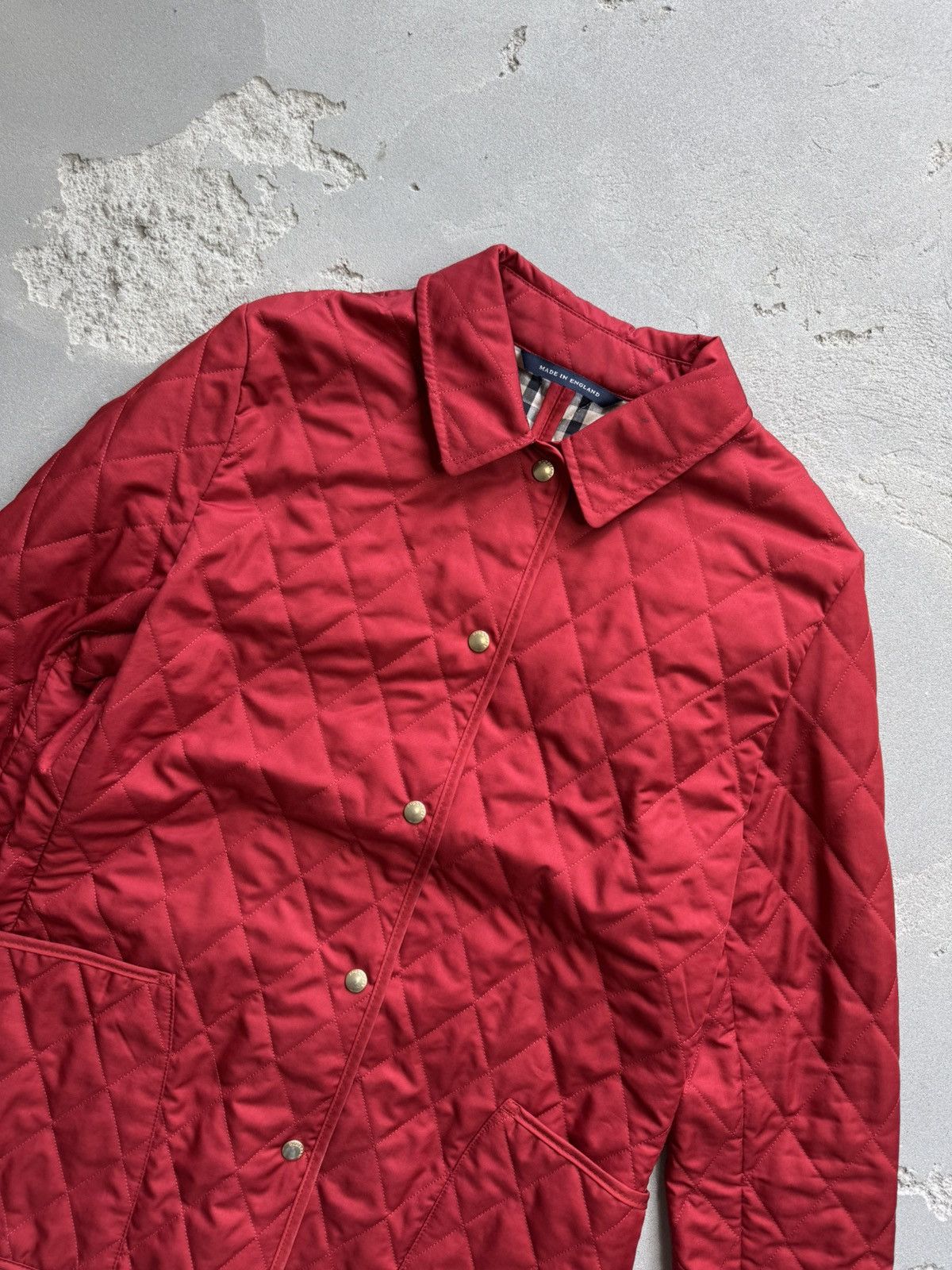 Burberry Burberrys Nova Check Vintage Bomber Quilted Reversible Size M / US 6-8 / IT 42-44 - 3 Thumbnail