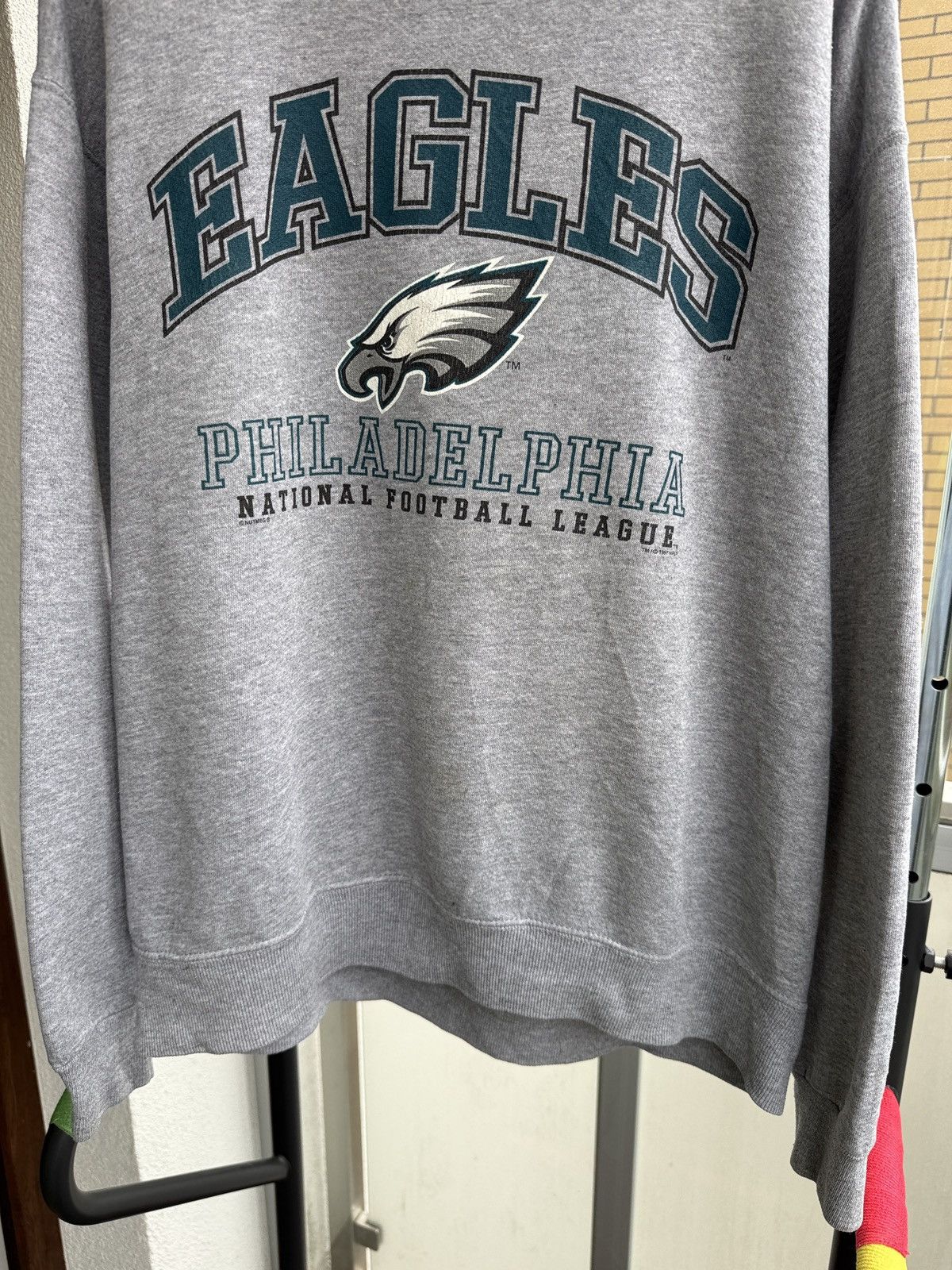 Lee 1997 Philadelphia Eagles Lee NFL Crewneck Sweatshirt Size US L / EU 52-54 / 3 - 3 Thumbnail