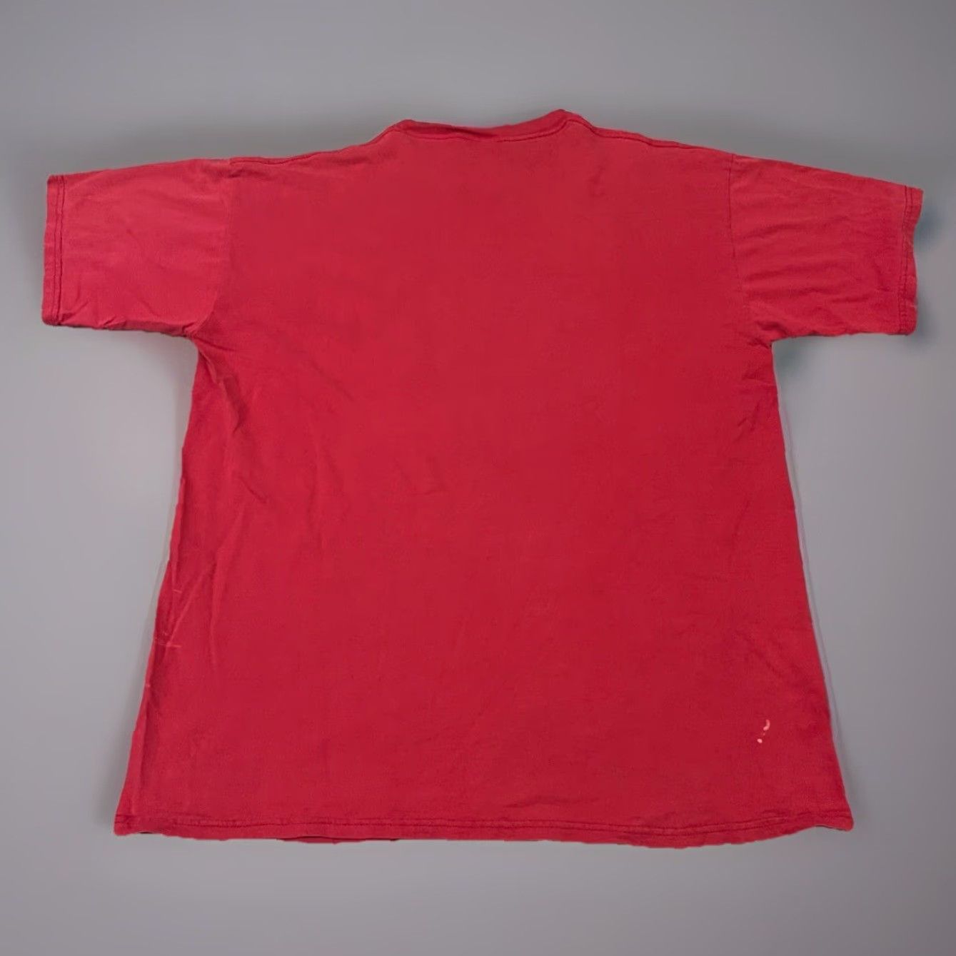NCAA VINTAGE 90s University Of Wisconsin Badgers Athletics Tsi T-Shirt Red 2XL Mens Size US XXL / EU 58 / 5 - 2 Thumbnail