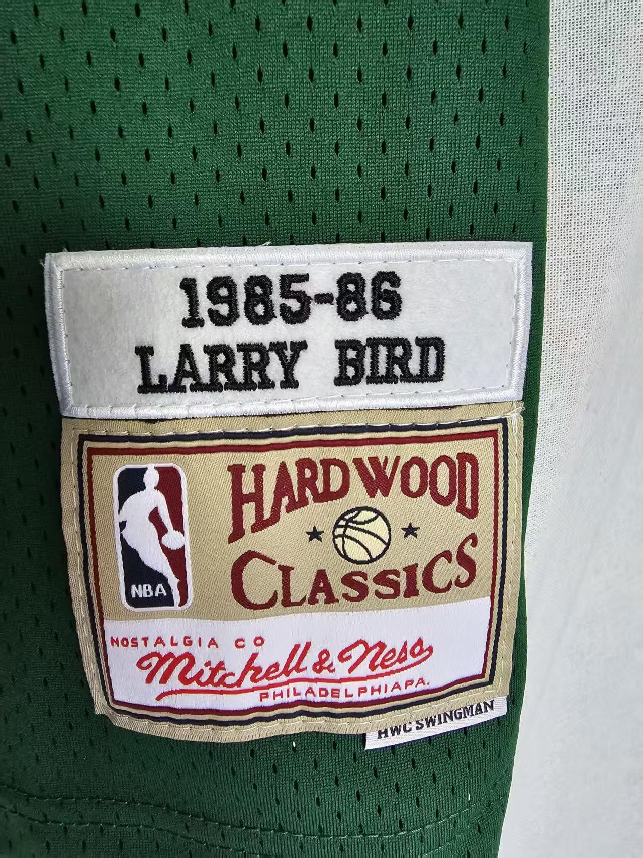 NBA Larry Bird Jersey Boston Celtics Double Stitched Size US XL / EU 56 / 4 - 5 Thumbnail