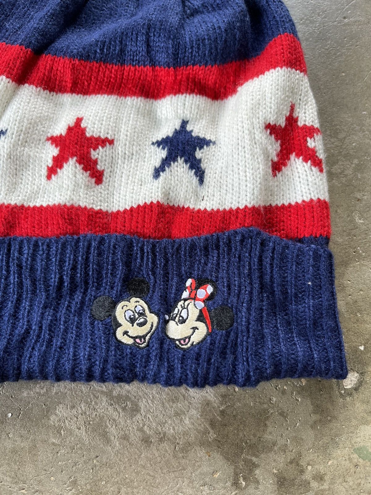 Disney × Mickey Mouse ⚡️Disney Mickey Mouse Star Design Beanie Hats Size ONE SIZE - 3 Thumbnail