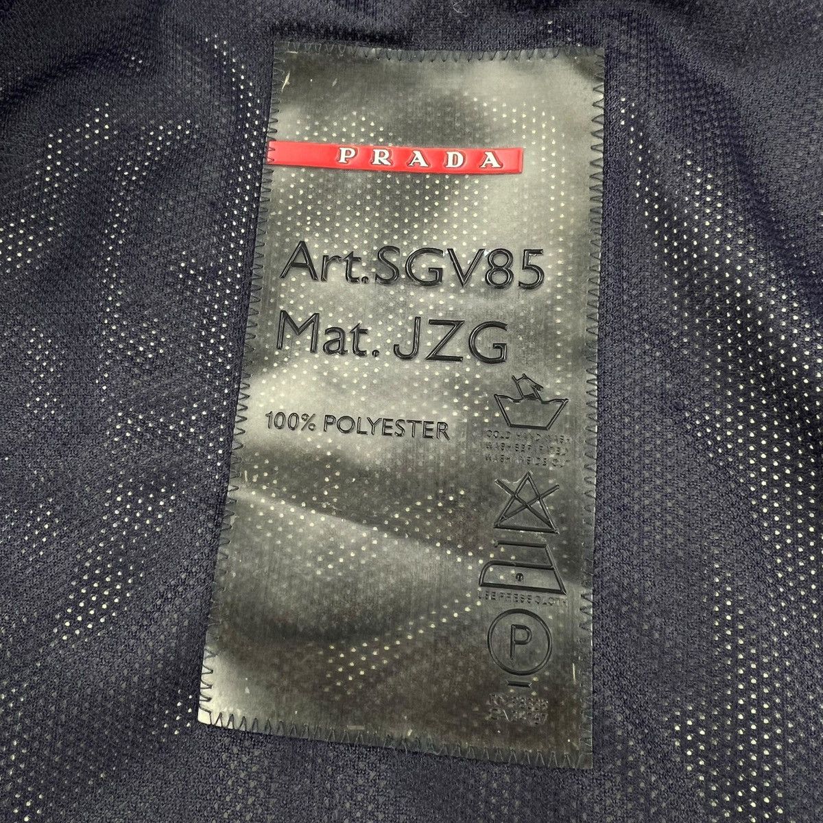 Prada Prada Navy Gore-Tex Jacket Size US L / EU 52-54 / 3 - 6 Thumbnail