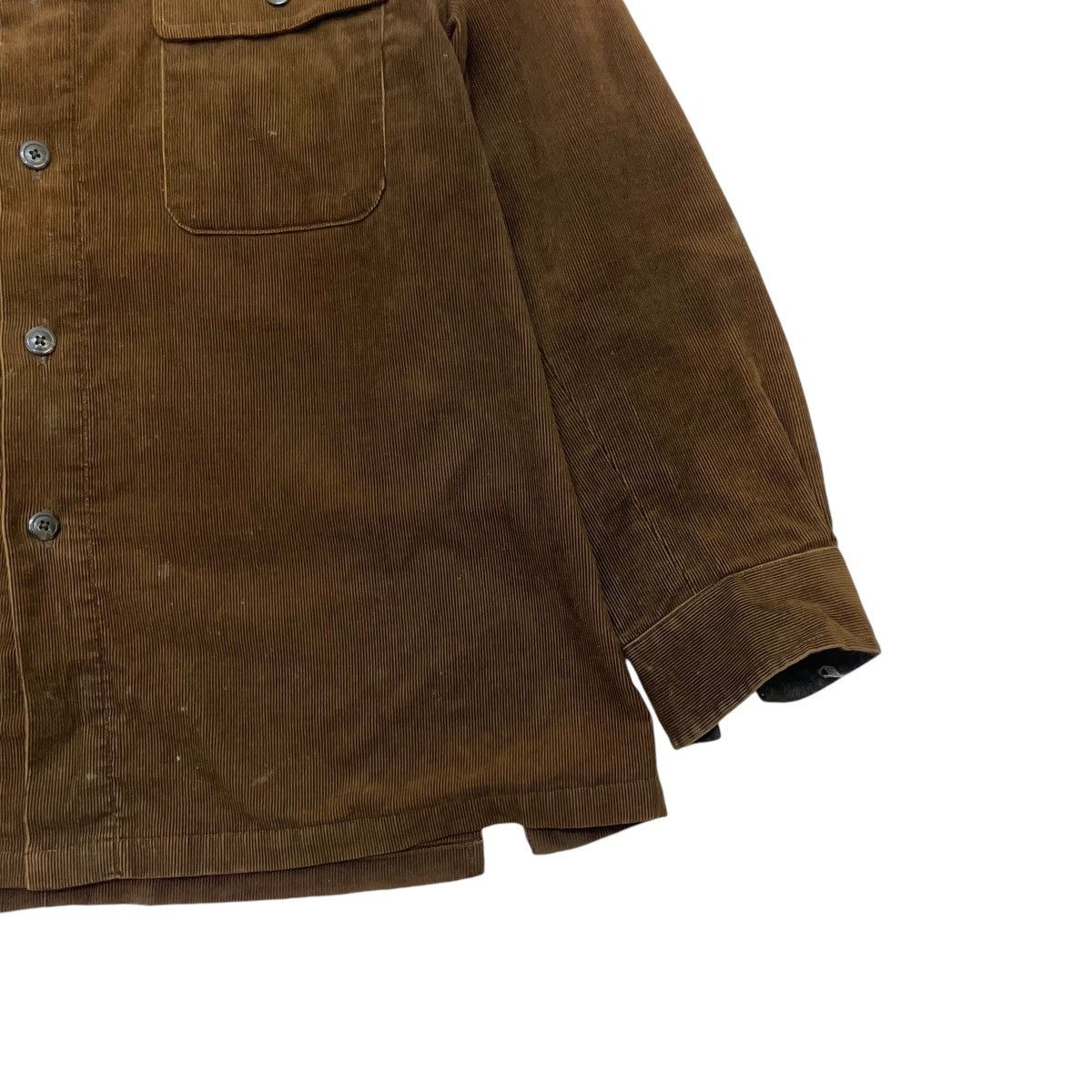 Burberry 🔥Vintage Burberrys Velvet Corduroy Nova Check Shirt Jacket Size US M / EU 48-50 / 2 - 7 Thumbnail