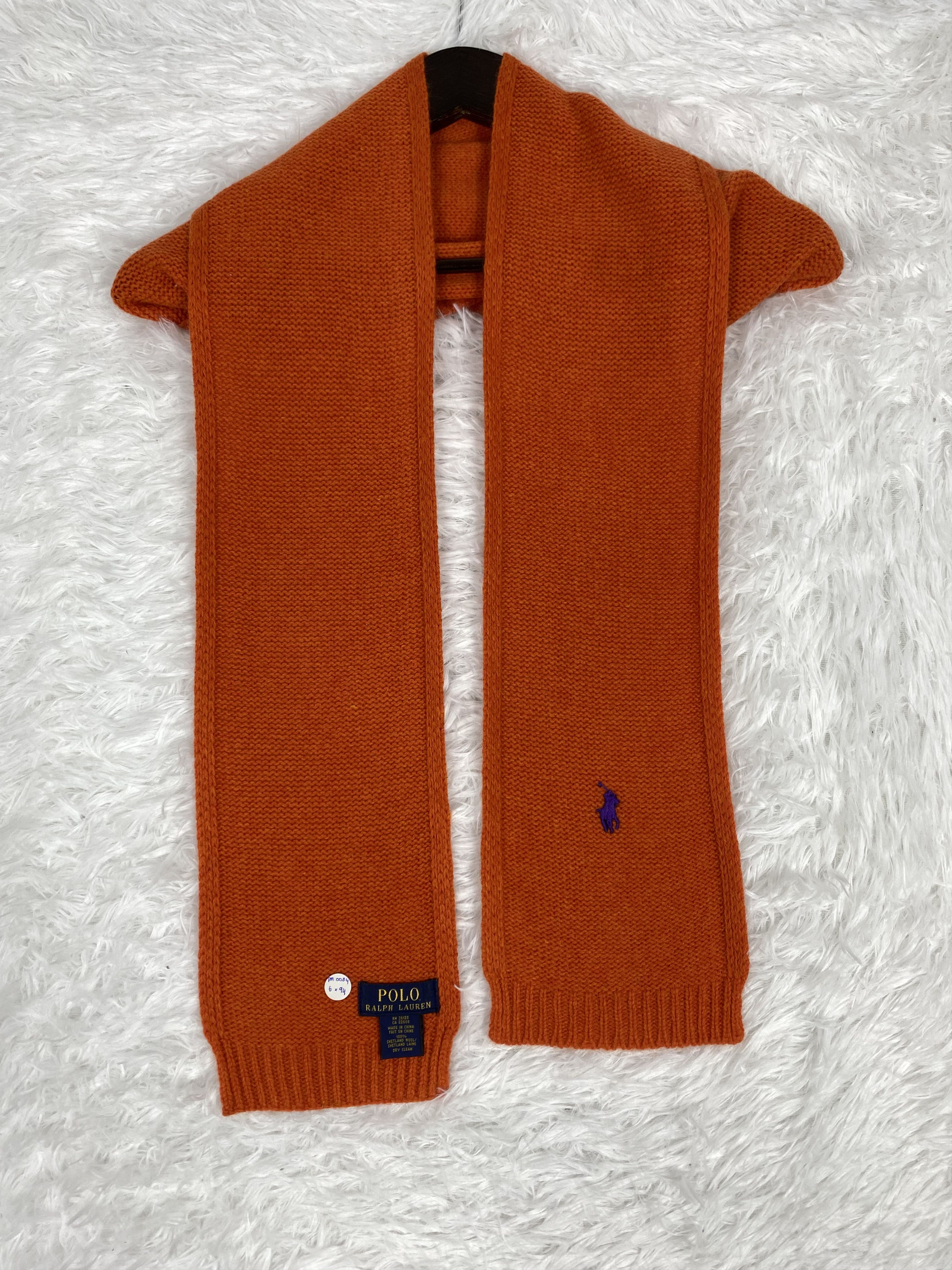 Polo Ralph Lauren Vintage Polo Ralph Lauren Scarf / Muffler Neckwear PM0084 Size ONE SIZE - 4 Thumbnail
