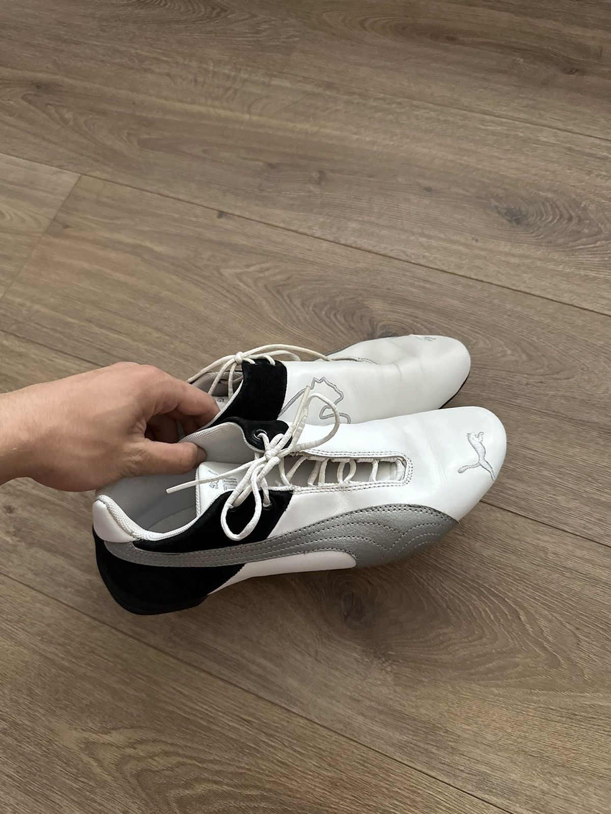 Puma 🔥VINTAGE PUMA SPEEDCAT VINTAGE LEATHER SHOES🔥 Size US 9 / EU 42 - 2 Thumbnail