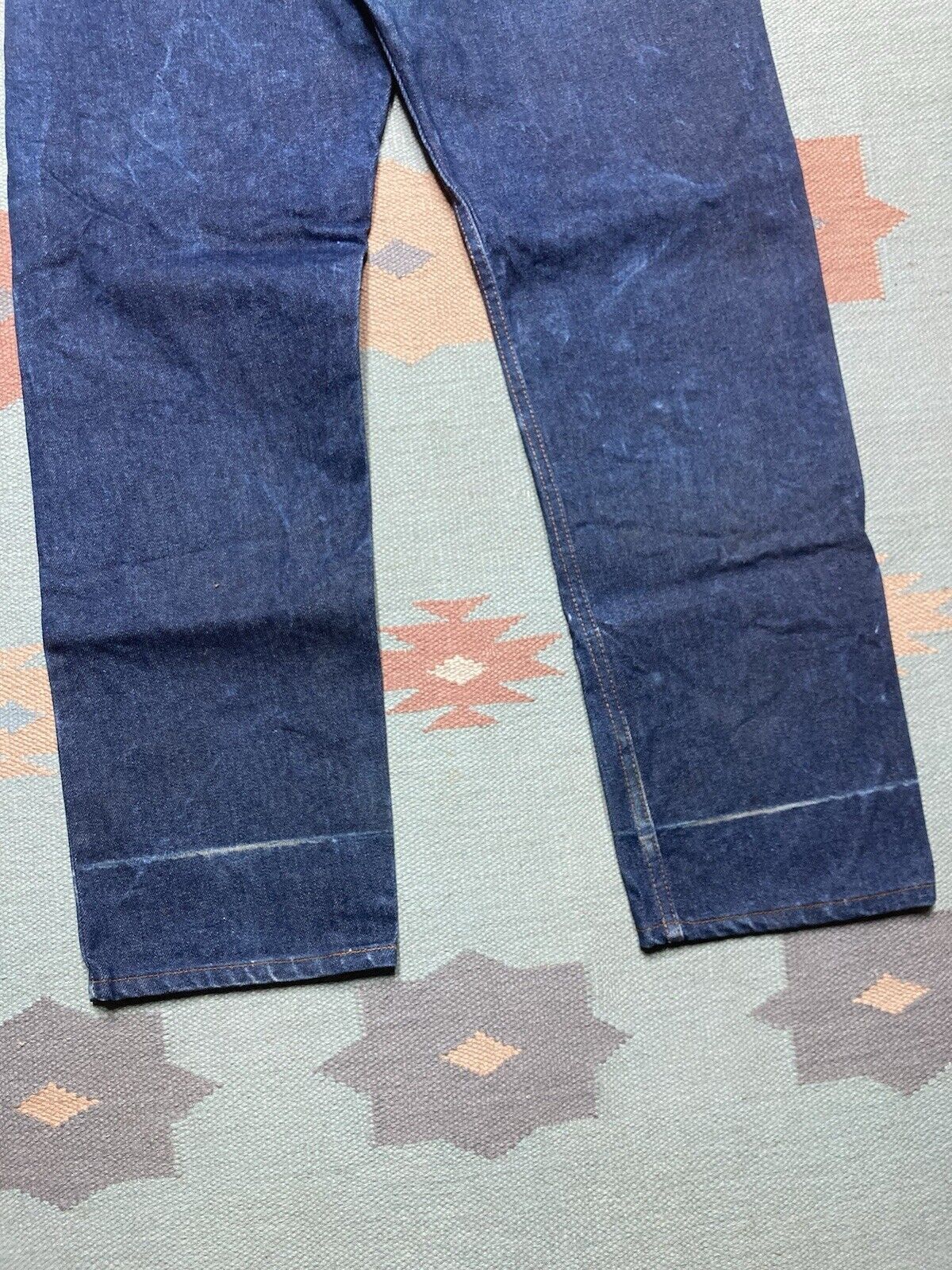 Levi's × Vintage VTG 80s Levi’s 505 xx jeans dark wash crispy straight 35x31 Size US 35 - 2 Thumbnail