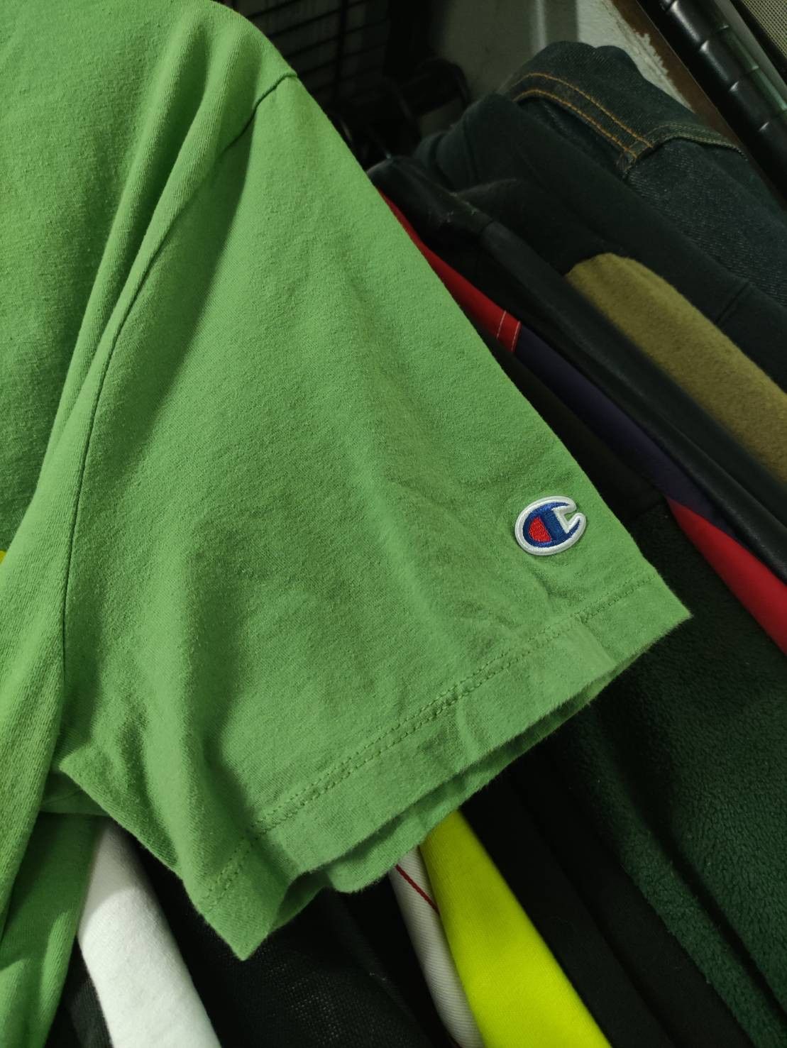Champion Champion Smiley Graphic Logo T-Shirt Size US L / EU 52-54 / 3 - 5 Thumbnail