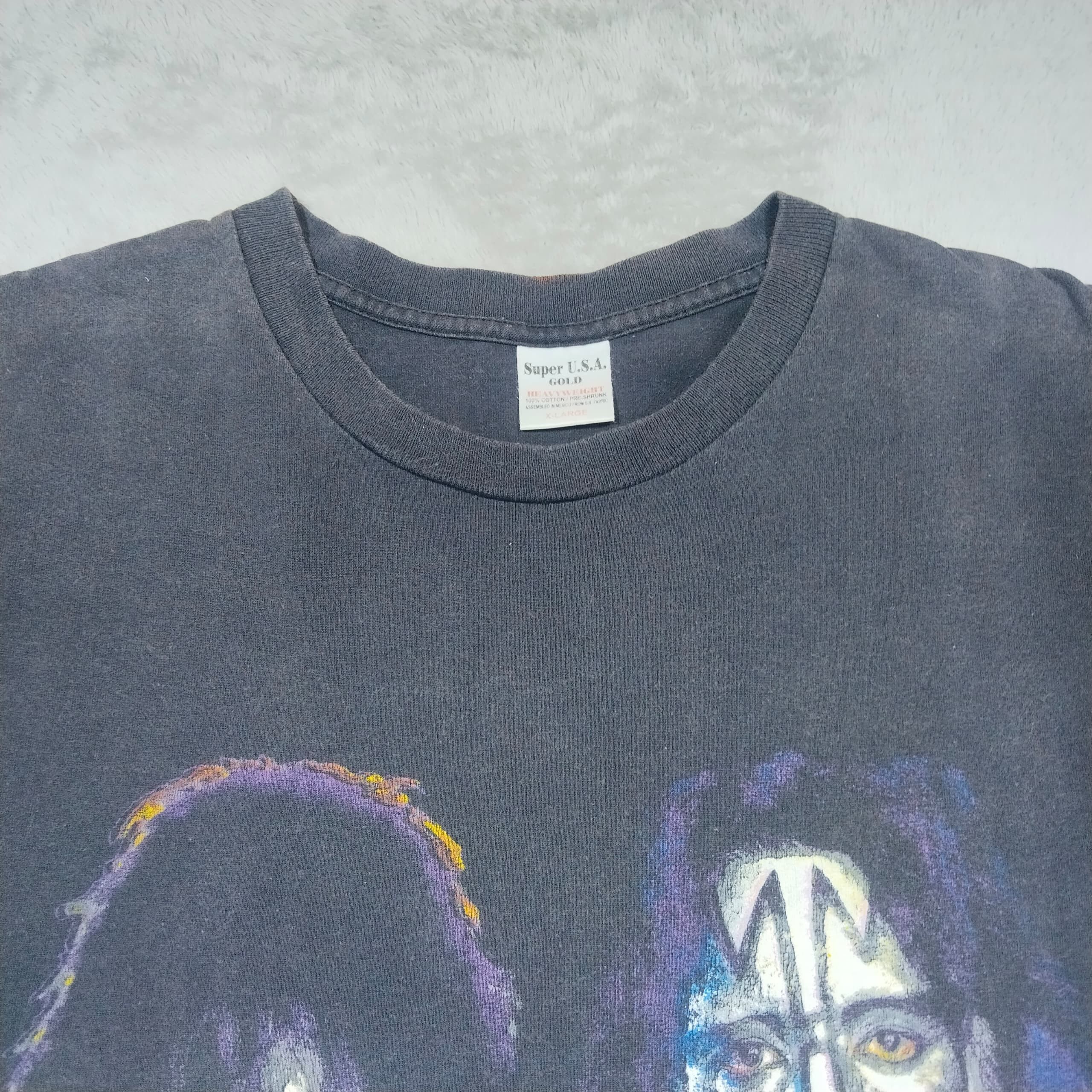 Band Tees × KISS × Vintage VINTAGE DISTRESSED KISS OFF 2000 TOUR T SHIRT Size US XL / EU 56 / 4 - 5 Thumbnail