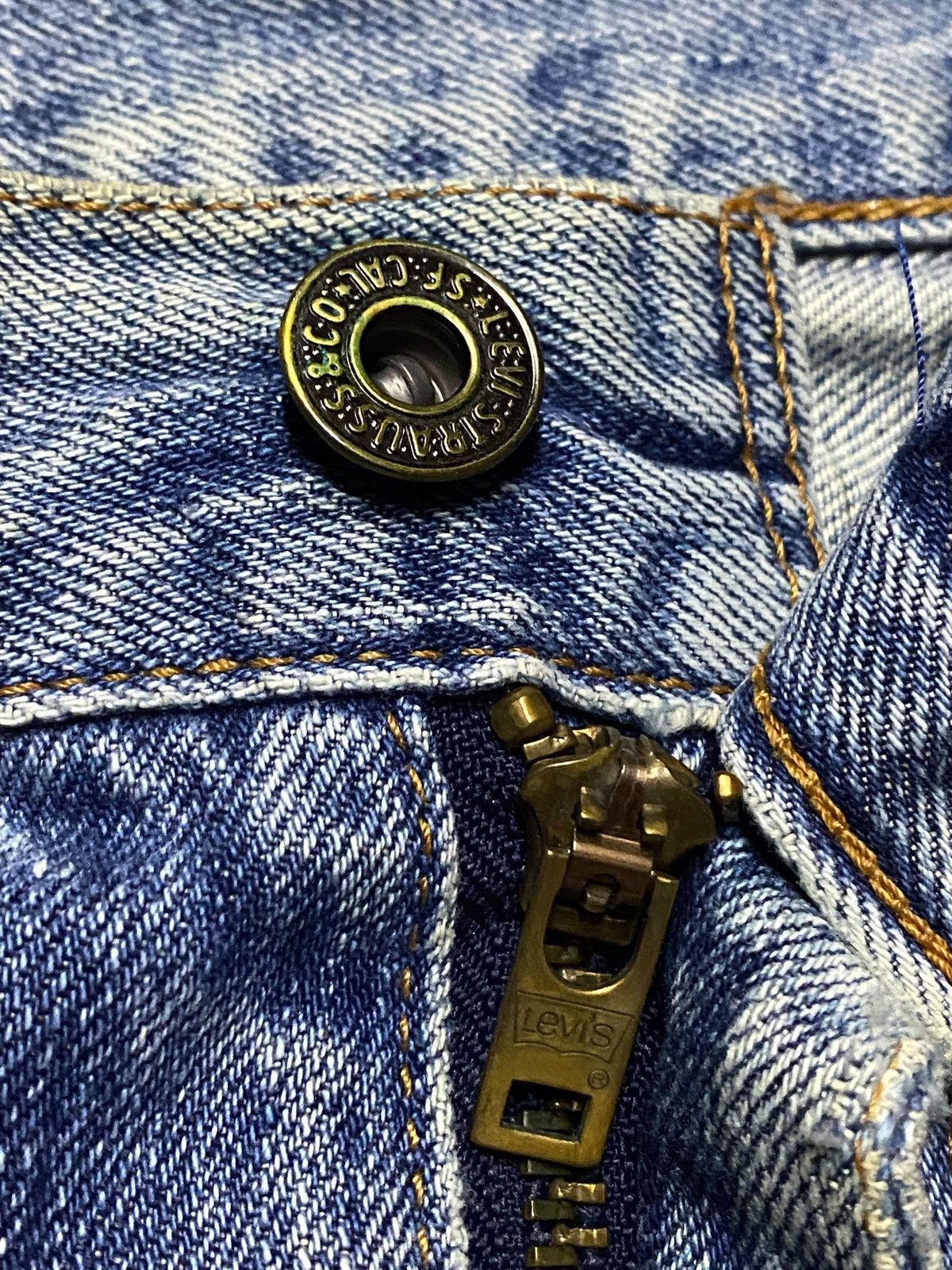 Levi's Vintage Levis 503 Japan Faded Wash Distressed Baggy Jeans Size US 30 / EU 46 - 7 Thumbnail
