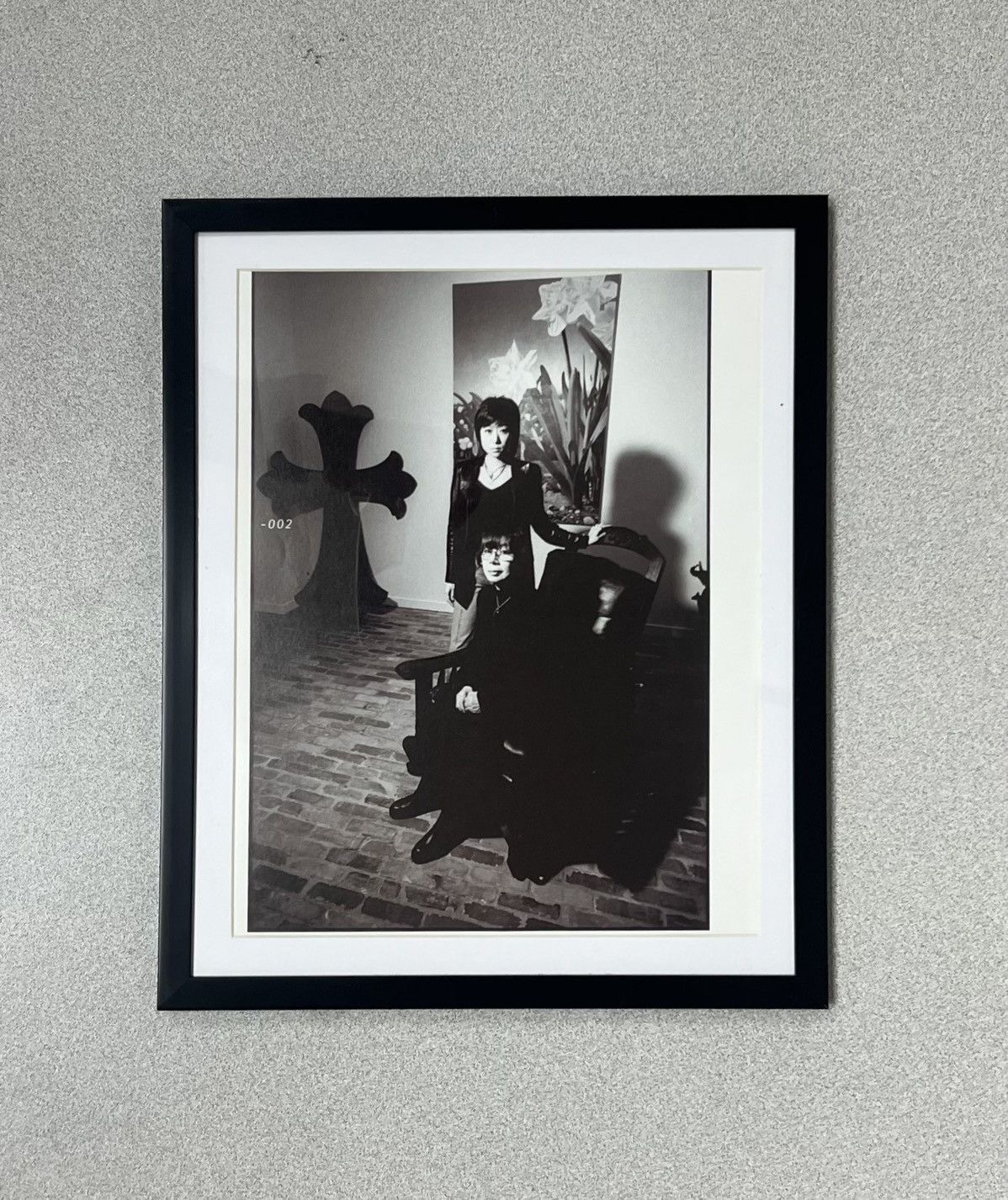 Chrome Hearts × Vintage Chrome Hearts close up vintage 9x11 Framed poster Size ONE SIZE - 1 Thumbnail