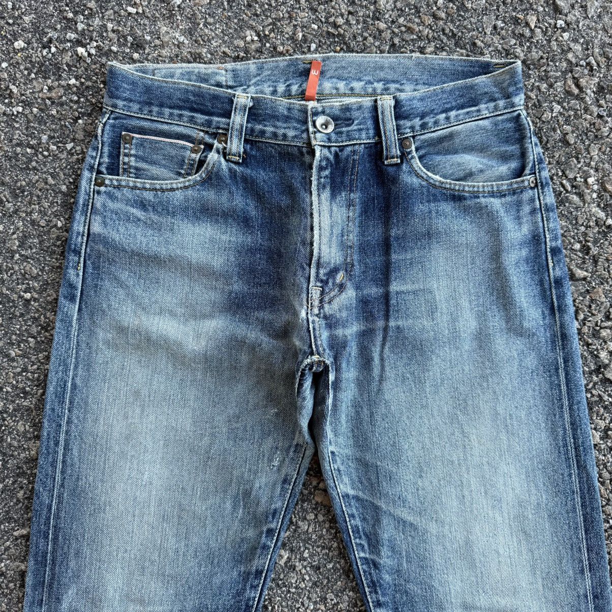 Japanese Brand VINTAGE S002 JAPANESE MUD WASHED JEAN DENIM PANTS Size US 33 - 3 Thumbnail
