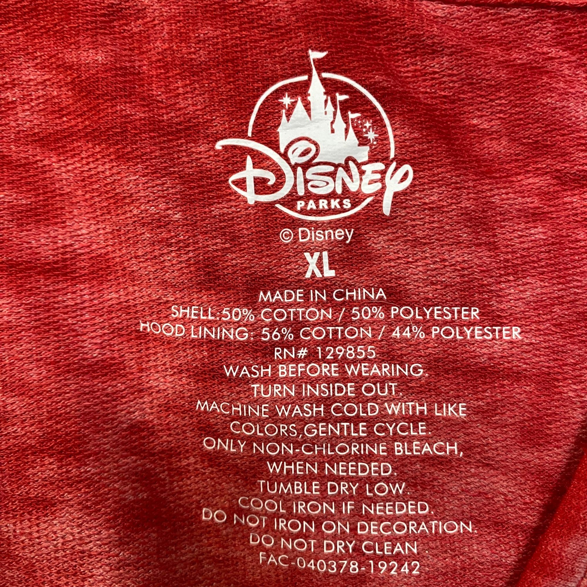 Disney Disney Parks Red Mickey Mouse Hoodie XL Size US XL / EU 56 / 4 - 4 Thumbnail