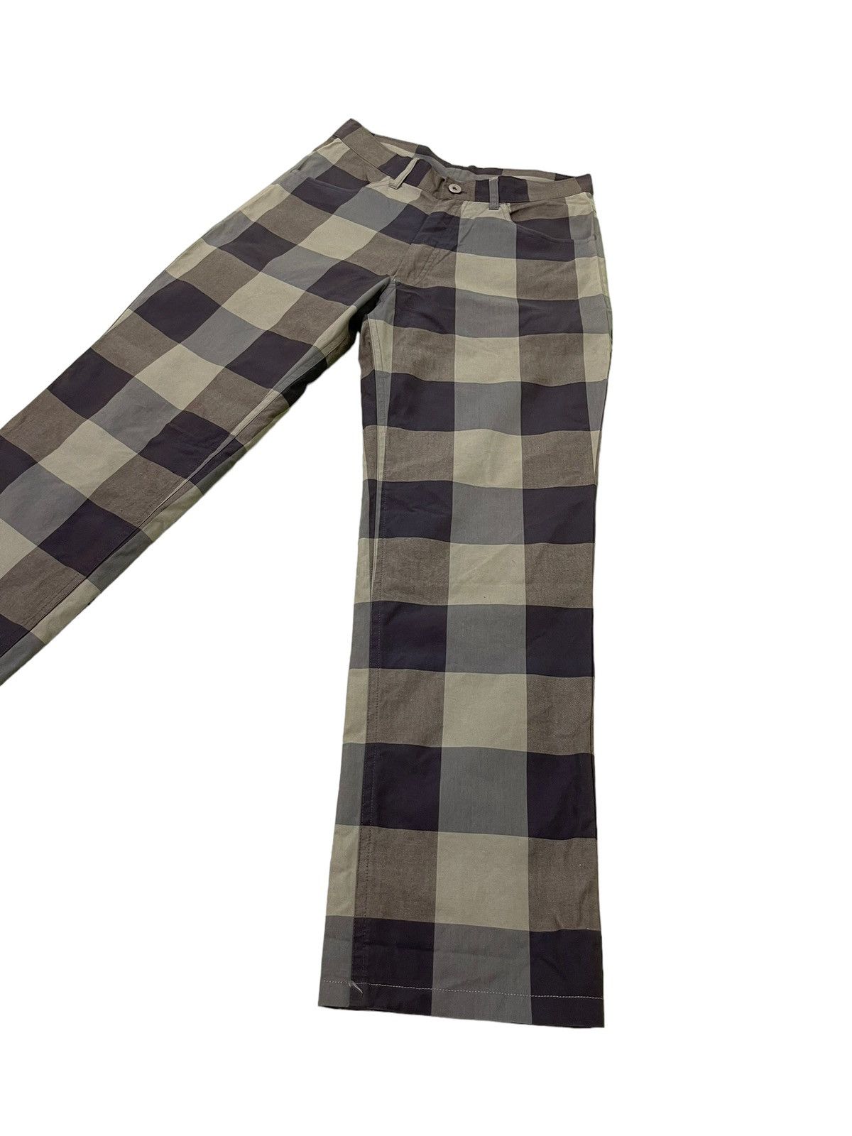 Japanese Brand Check Pant Parashuto Japan Thin Regular 6🟦7 Size US 28 / EU 44 - 10 Thumbnail