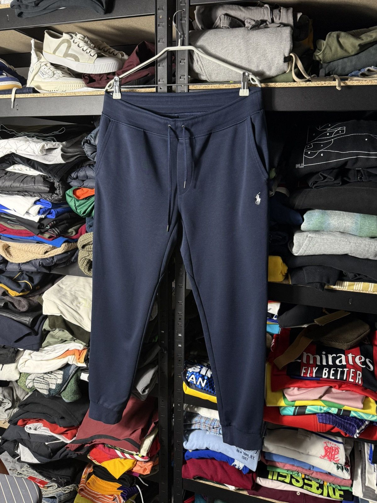 Ralph Lauren Polo Ralph Lauren Performance Jogger Pants Navy Blue Size M Size US 32 / EU 48 - 1 Thumbnail
