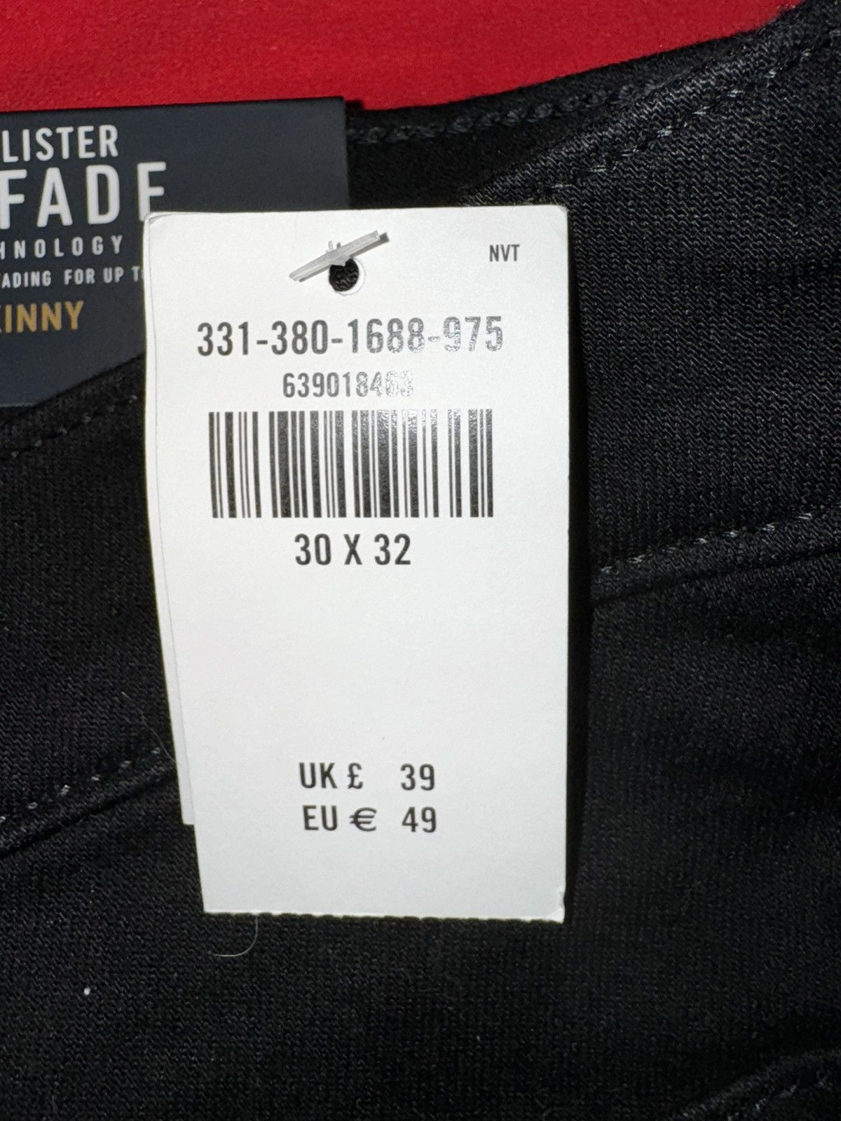 Hollister Hollister Black Skinny Jeans 30x32 Size US 30 / EU 46 - 6 Thumbnail