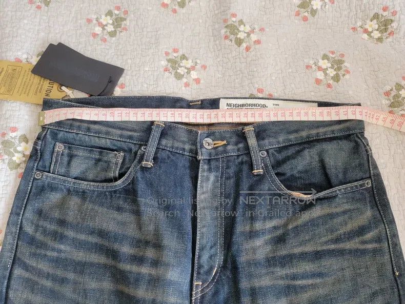 Neighborhood Neighborhood size M Basic Washed Denim Pants Size US 27 - 2 Thumbnail