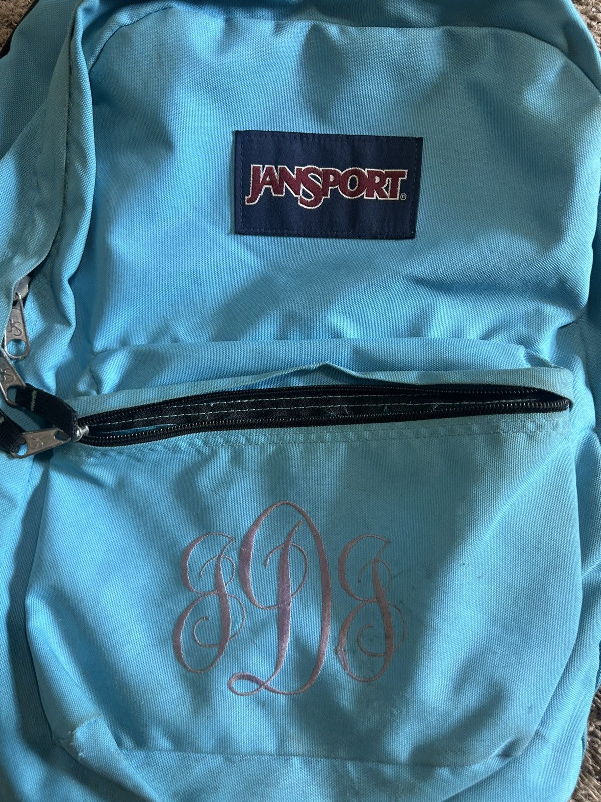 Jansport Vintage NCAA Jansport trans “triple teal” backpack 00s Size ONE SIZE - 2 Thumbnail