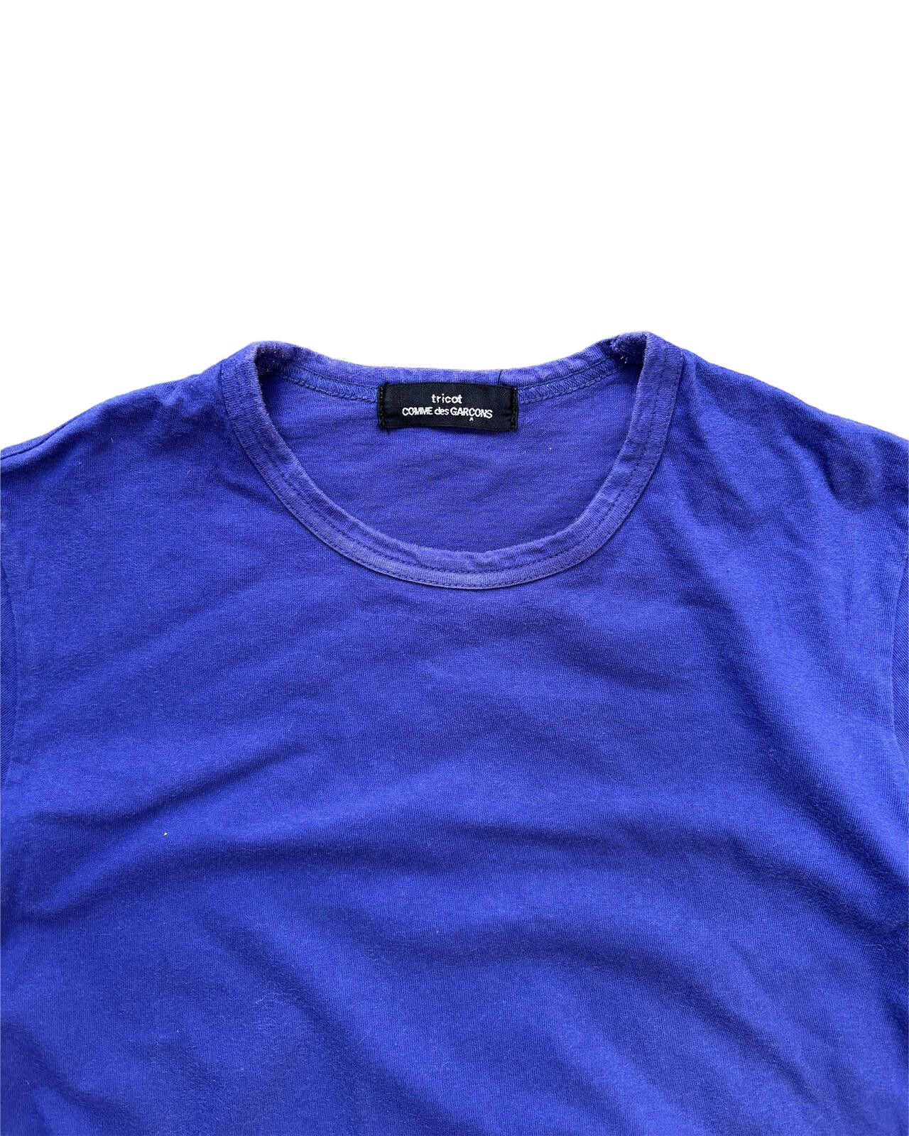Comme des Garcons Tricot Comme des Garçons Lace Tee Purple Japan Small Size S / US 4 / IT 40 - 2 Thumbnail