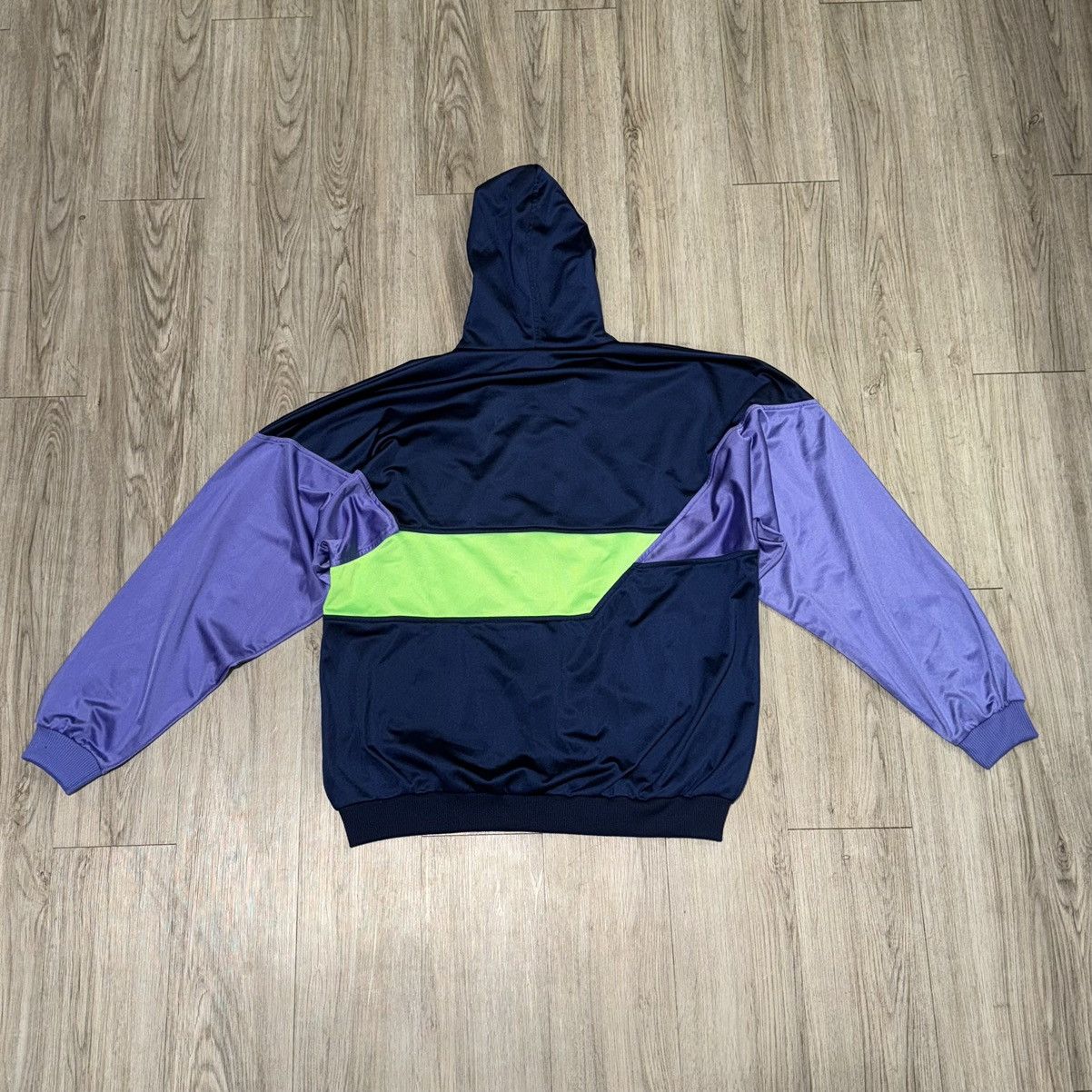 Nike × Vintage Vintage 90s Nike ZIP Hoodie World Campus Size US M / EU 48-50 / 2 - 3 Thumbnail