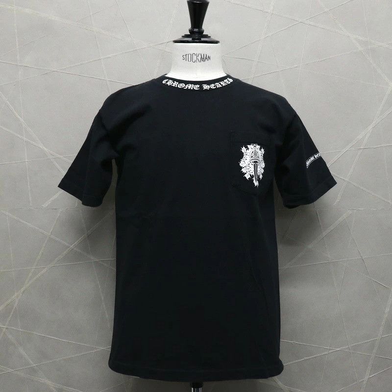 Chrome Hearts Chrome Hearts Old Model Scroll Label T-Shirt Size US M / EU 48-50 / 2 - 1 Thumbnail