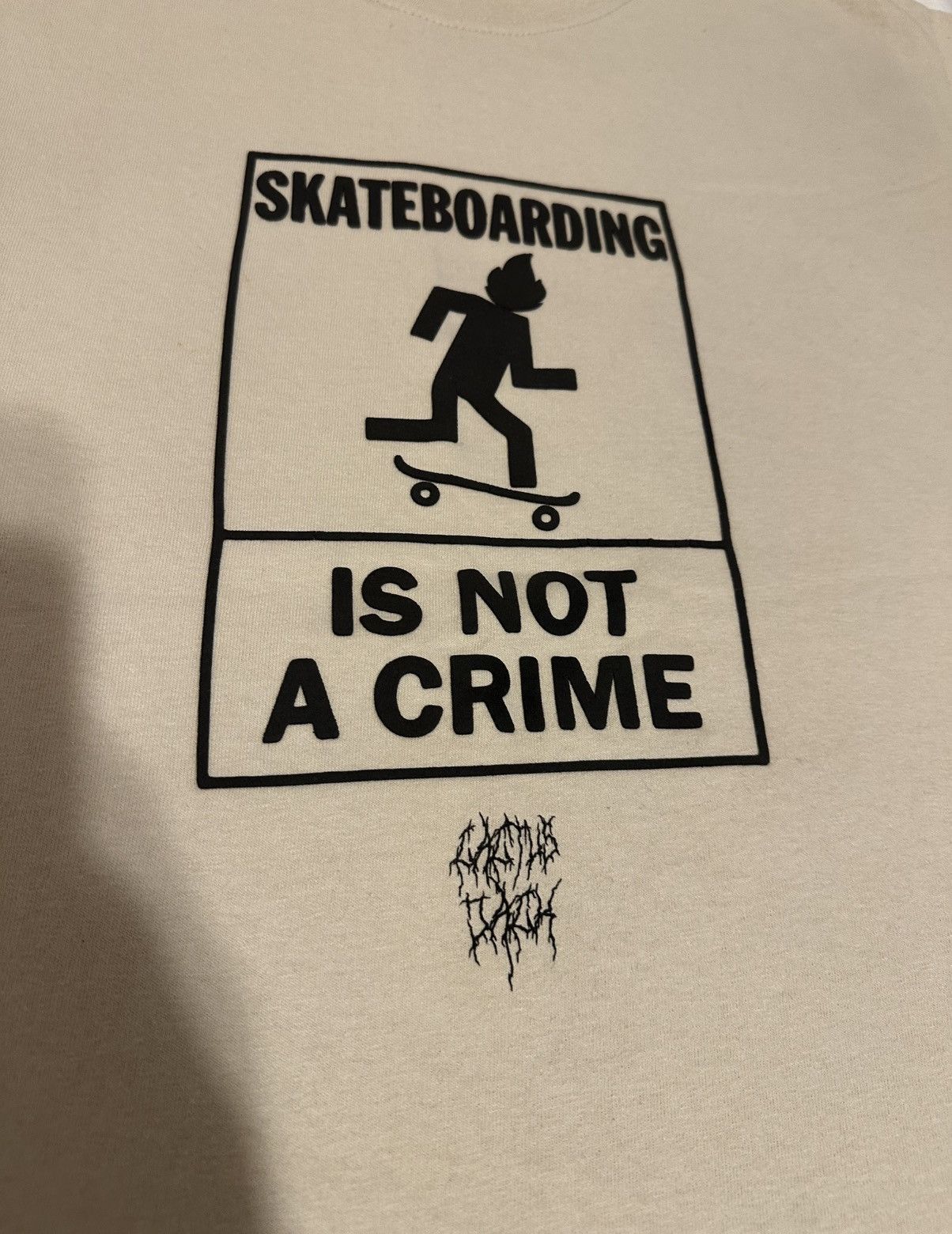 Travis Scott Travis Scott Not A Crime Tee Size US S / EU 44-46 / 1 - 2 Thumbnail