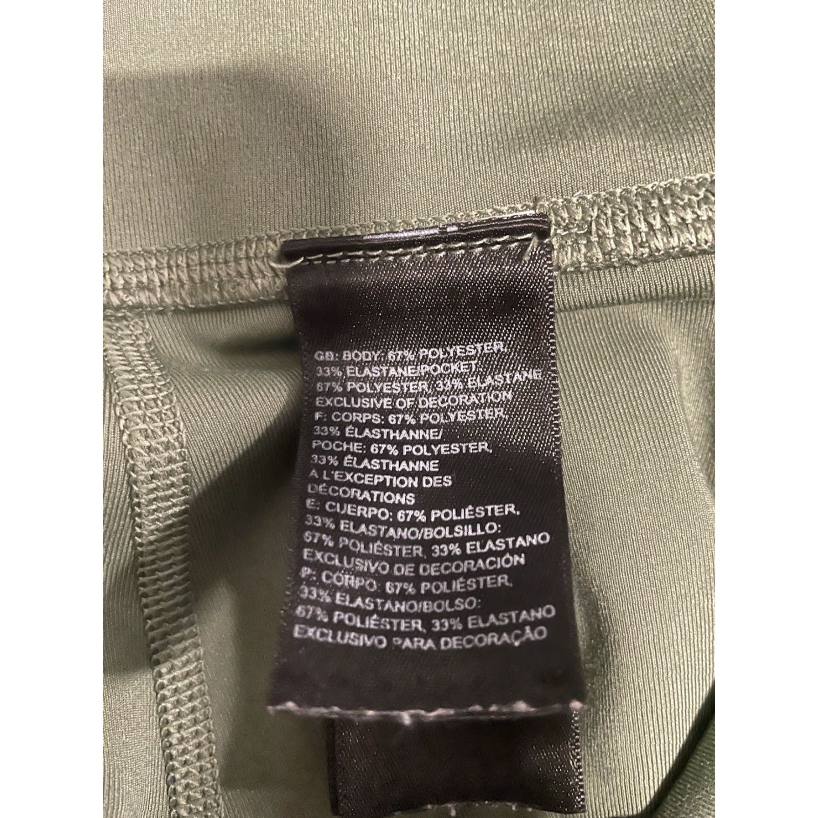 The North Face The North Face Leggings Women M Green Beige Pocket See Measurements Activewear Size 32" / US 10 / IT 46 - 7 Thumbnail