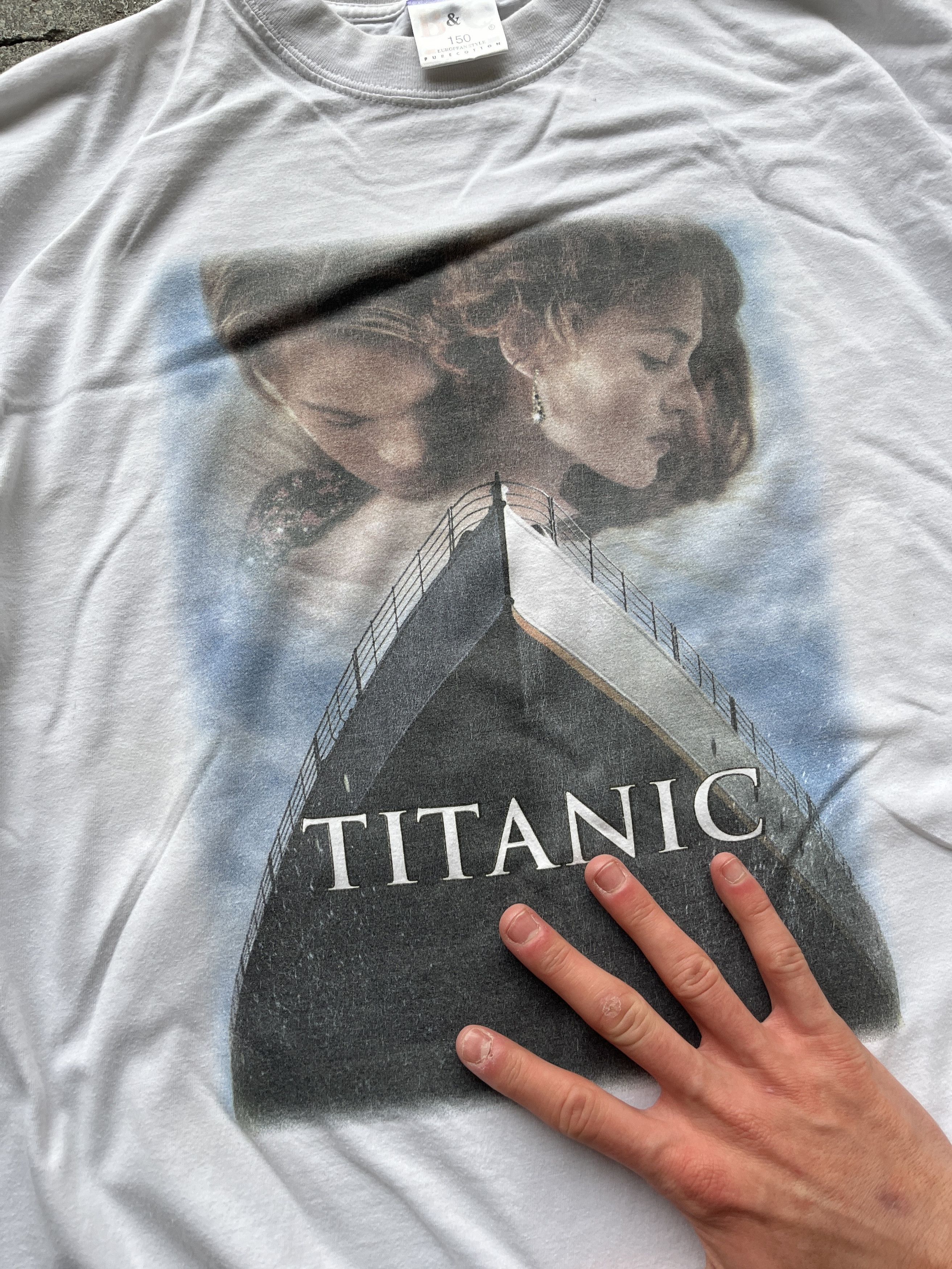 Other Titanic 7UP 1998 Leonardo DiCaprio vintage tee Size US L / EU 52-54 / 3 - 3 Thumbnail
