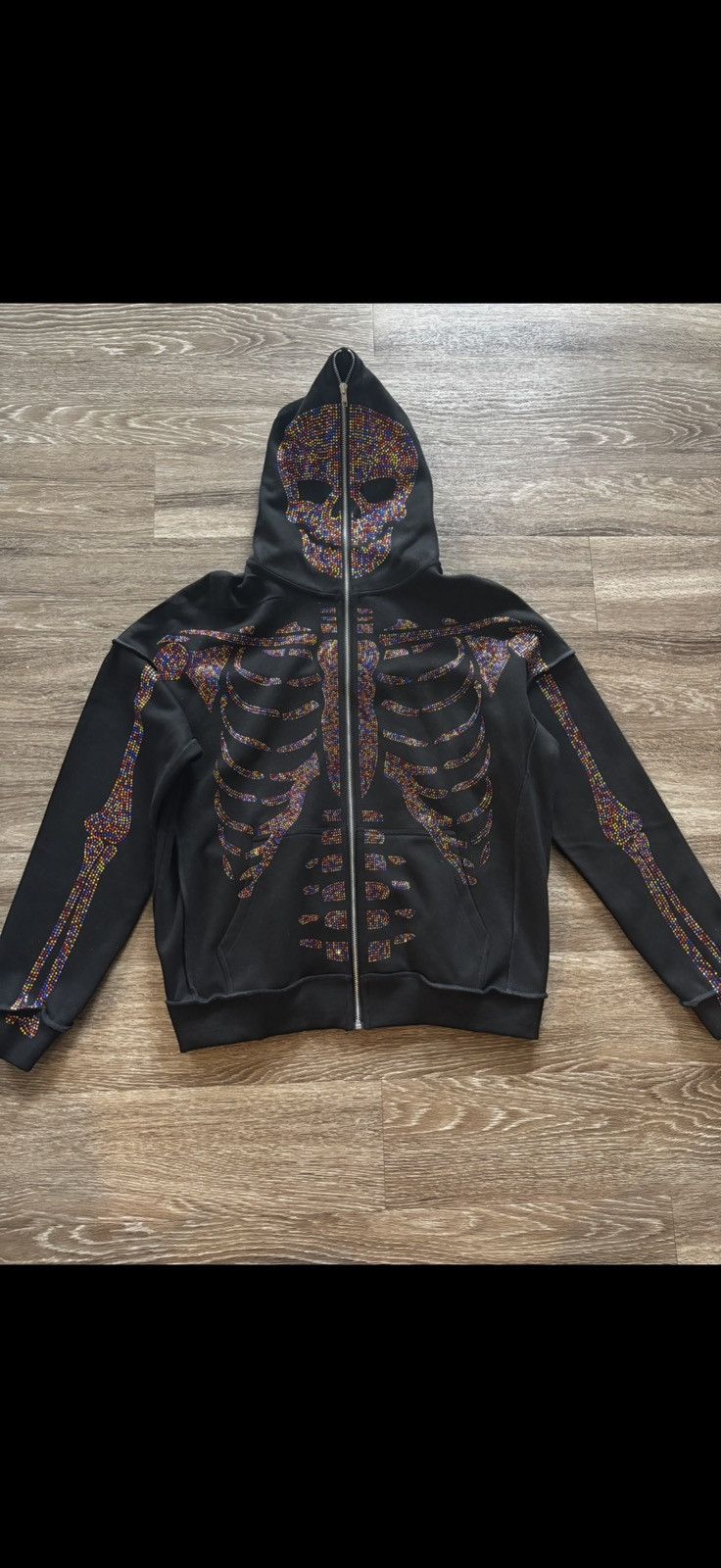 Other Klanlife skeleton zip up jacket Size US M / EU 48-50 / 2 - 3 Thumbnail