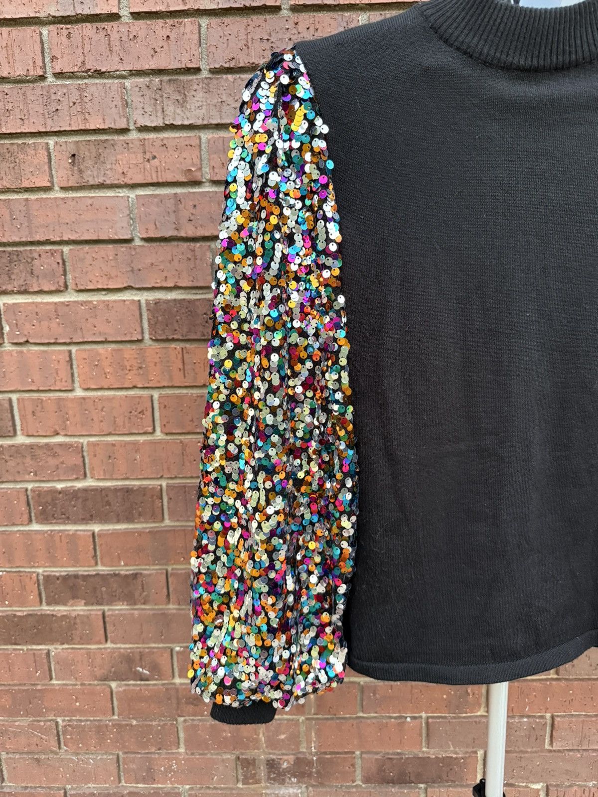 Other A. Calin Flying Tomato Sequin Balloon Sleeve Sweater Size M / US 6-8 / IT 42-44 - 3 Thumbnail