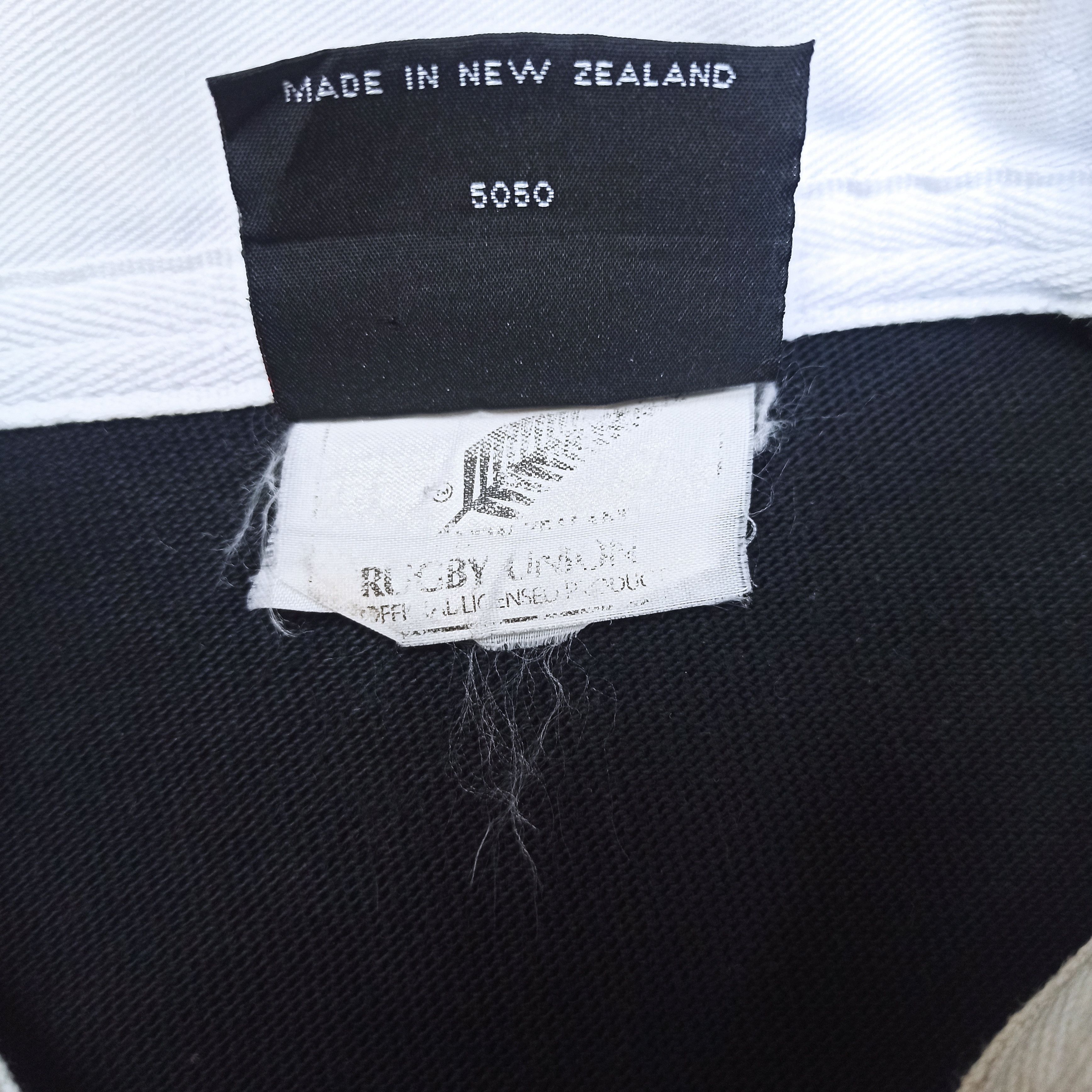 Canterbury of New Zealand Vintage Polo's Rugby Canterbury All Balack of New Zealand Size US M / EU 48-50 / 2 - 7 Thumbnail