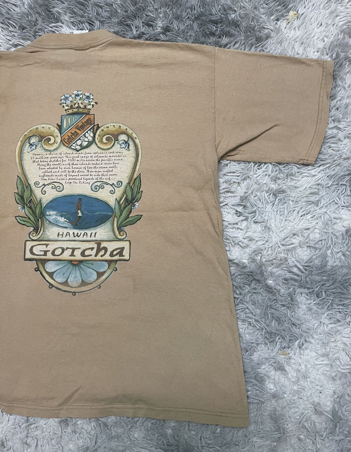 Gotcha 90s OG STYLE GOTCHA TSHIRT BIG PRINT NICELY FADED Size US L / EU 52-54 / 3 - 11 Thumbnail