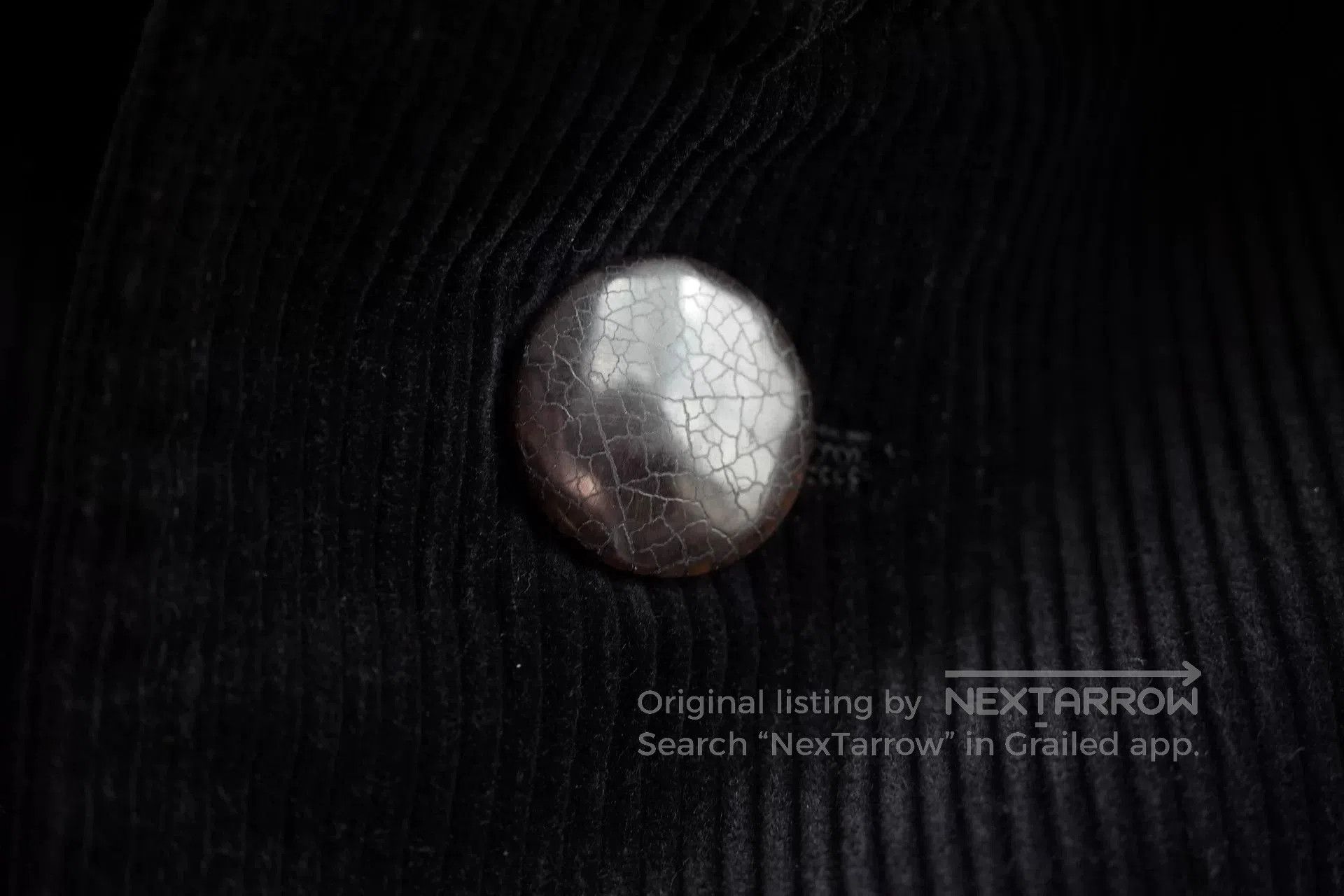 Yohji Yamamoto Yohji Yamamoto Black Corduroy Long Jacket. Size US L / EU 52-54 / 3 - 4 Thumbnail