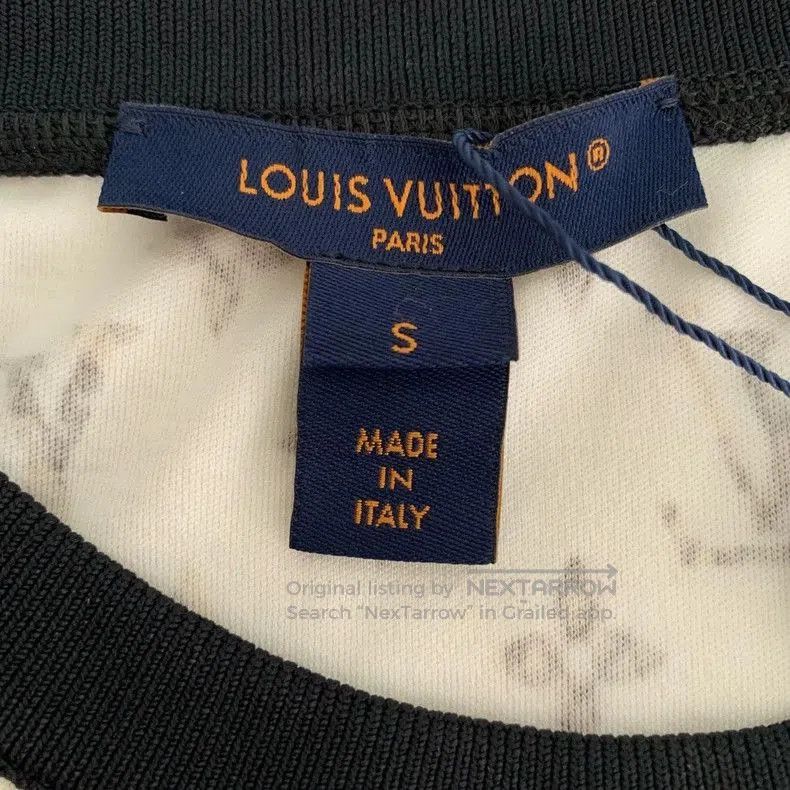 Louis Vuitton LOUIS VUITTON Logo Print Crewneck T. Size US S / EU 44-46 / 1 - 3 Thumbnail