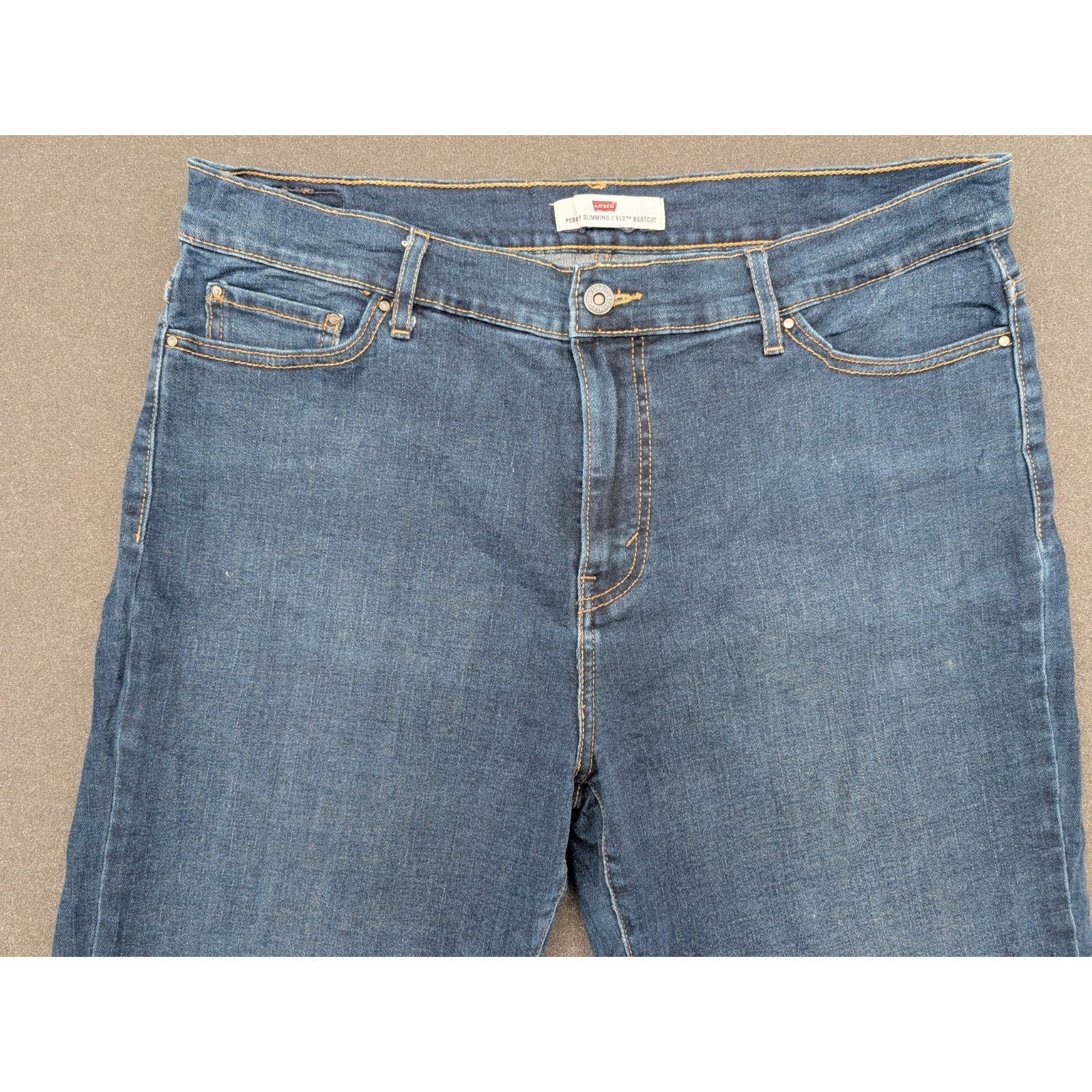 Levi's Levi’s 512 Perfectly Slimming Bootcut Jeans Women’s Size 16 Size 38" / US 16 / IT 52 - 3 Thumbnail