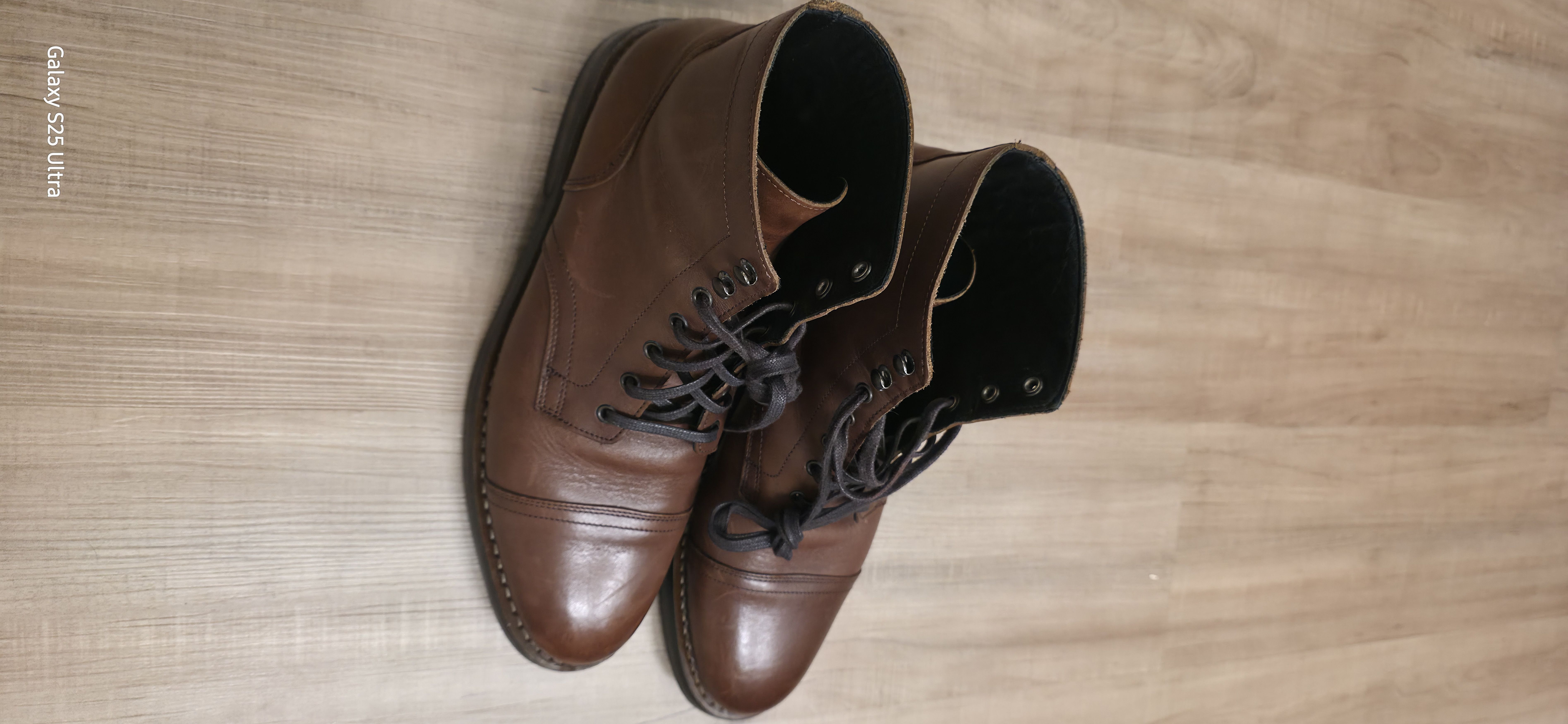Thursday Boot Company Brandy Hand-Finished Full-Grain Leather Size US 10 / EU 43 - 2 Thumbnail