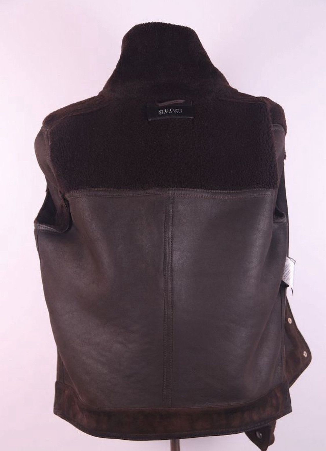 Gucci Gucci Fall 2011 Runway Teddy Shearling Leather Jacket Size US L / EU 52-54 / 3 - 5 Thumbnail