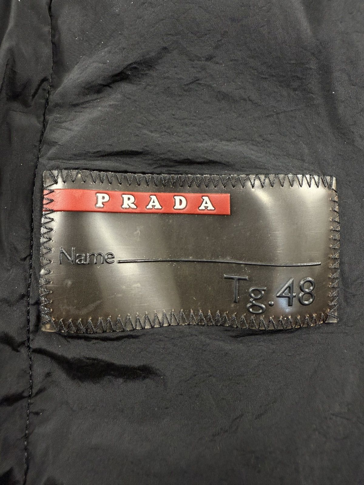 Prada Prada Signature Nylon Coat Almost New with Tag Size US M / EU 48-50 / 2 - 11 Thumbnail