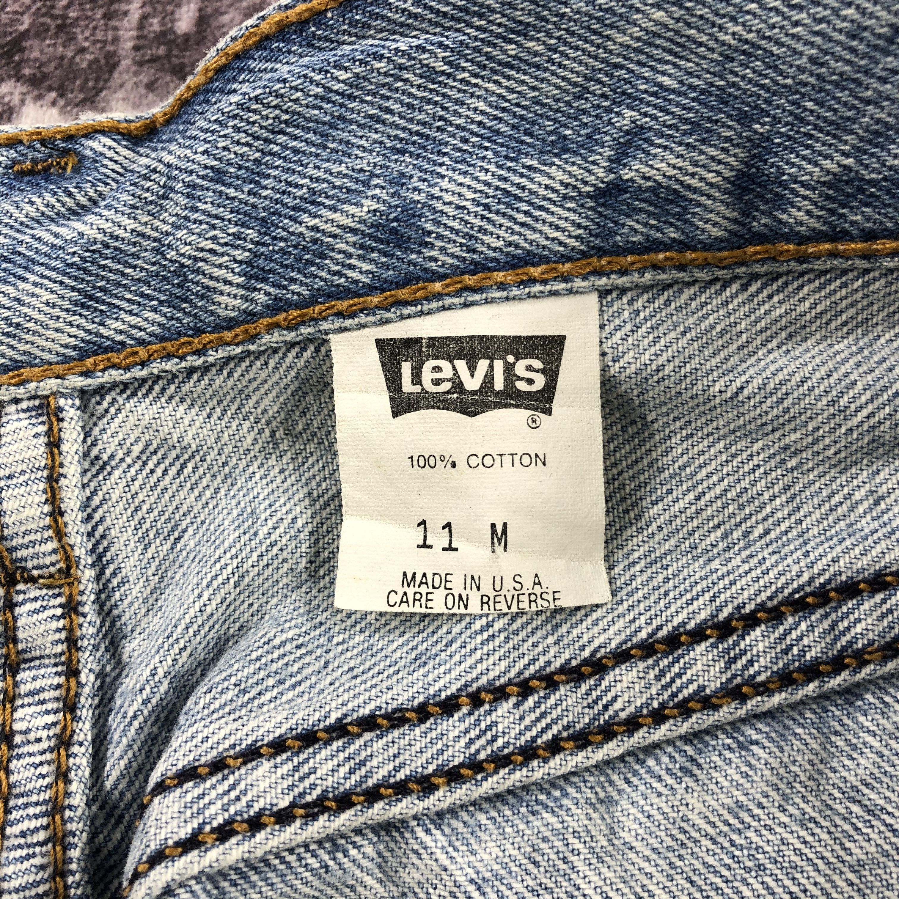 Levi's × Vintage Vintage Light Wash Distress Levis 501 Jeans-JM2234 Size US 30 / EU 46 - 17 Thumbnail