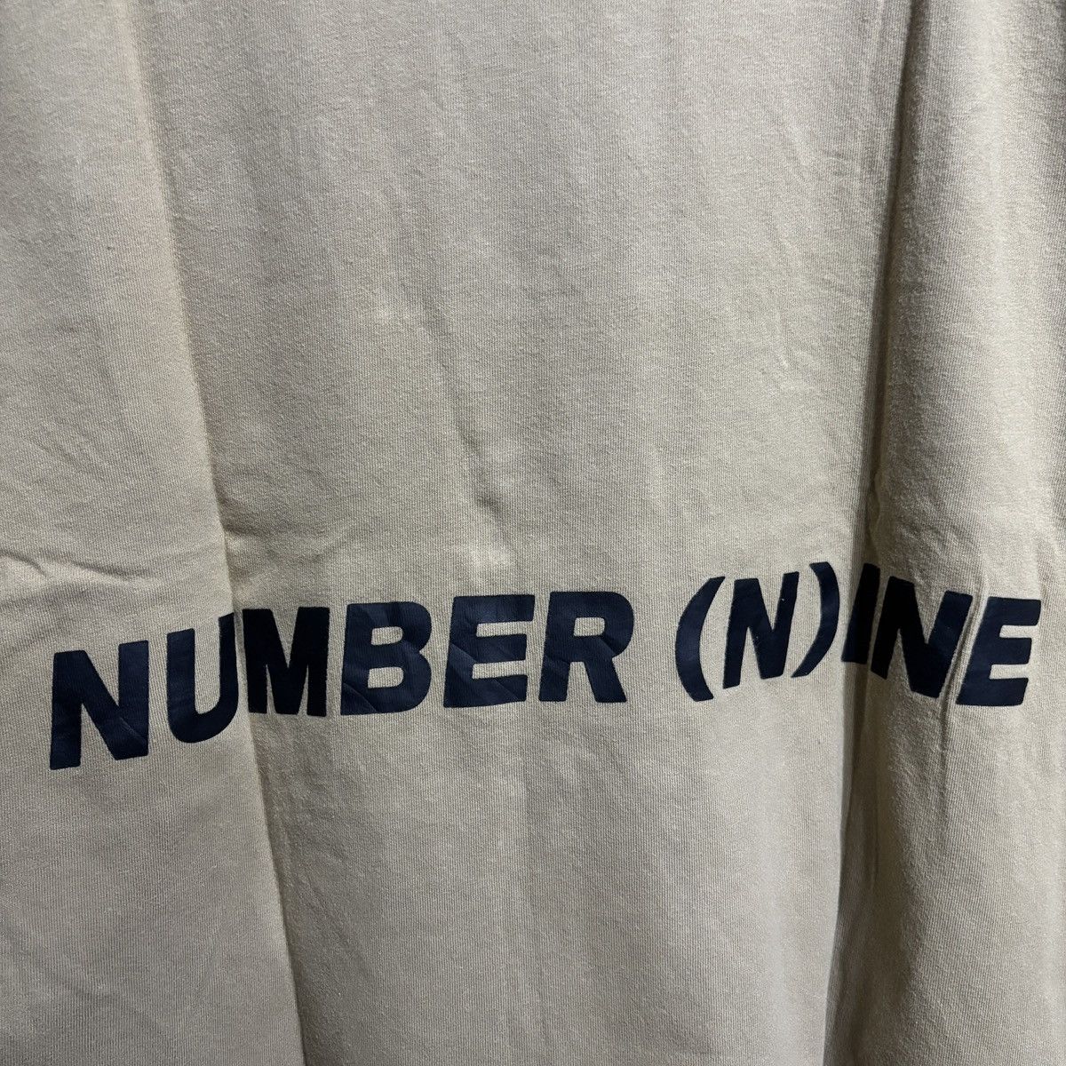 Number (N)ine Number Nine Big Logo Oversized Tee Size US M / EU 48-50 / 2 - 11 Thumbnail
