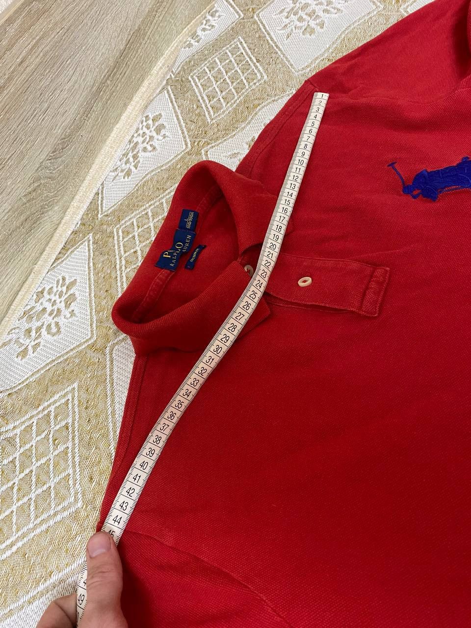 Polo Ralph Lauren 🔥 Polo Ralph Lauren Chief Keef Distressed Polo Shirt Rugby Size US L / EU 52-54 / 3 - 13 Thumbnail