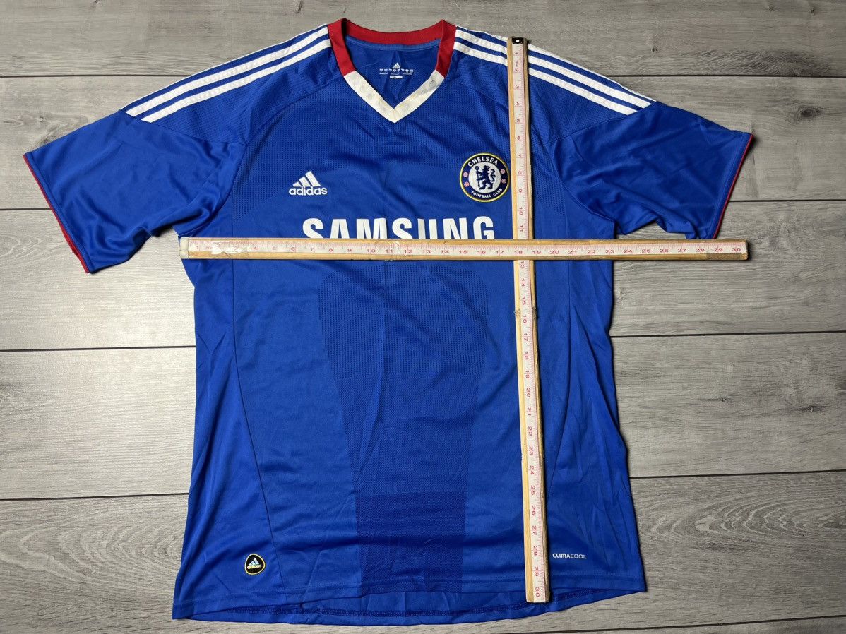 Adidas FC CHELSEA 2010/2011 HOME SOCCER FOOTBALL SHIRT JERSEY Size US XL / EU 56 / 4 - 5 Thumbnail