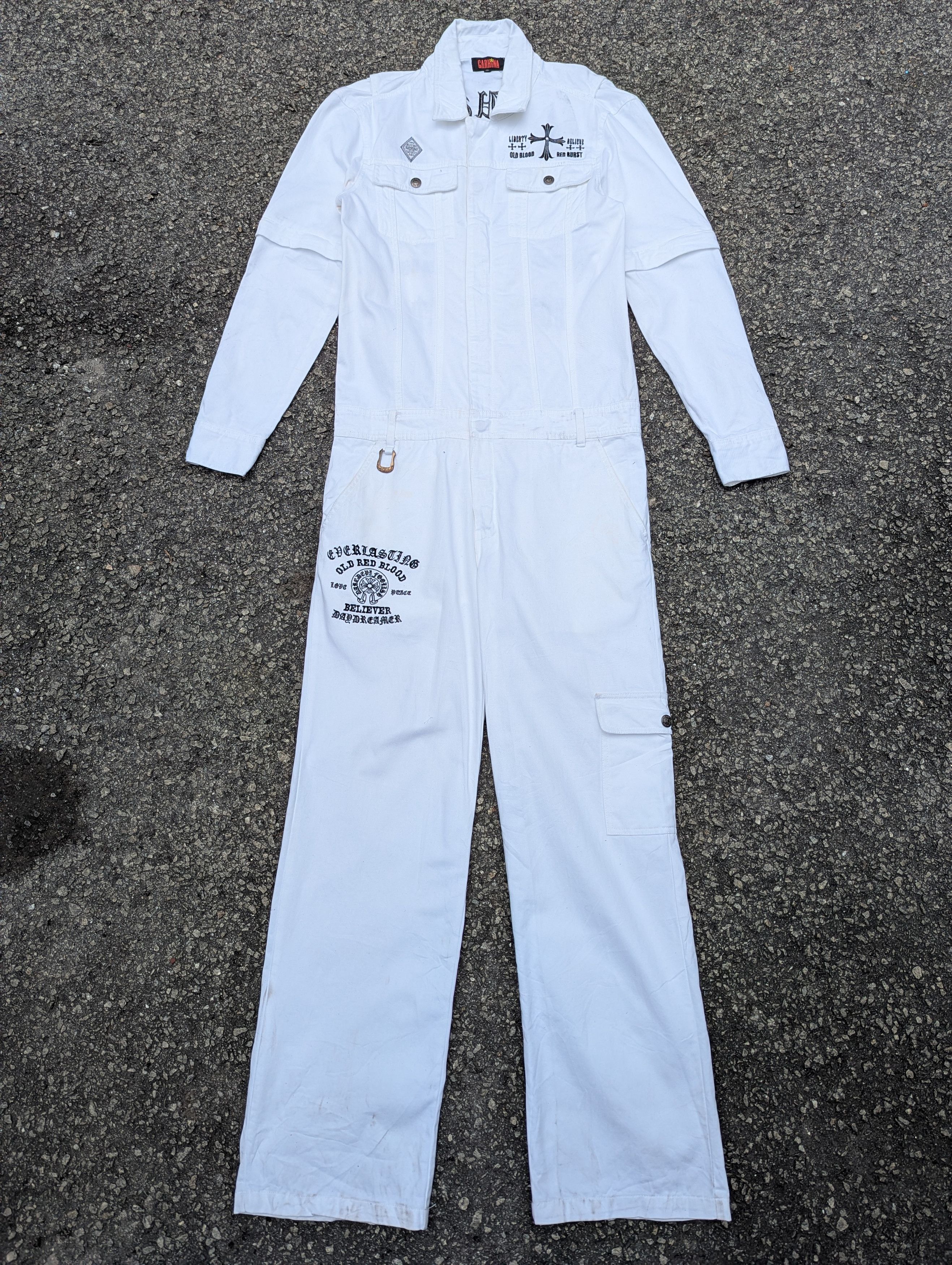 Seditionaries RARE Garhina Horse Shoe Coveralls inspired CHROME HEARTS Size US M / EU 48-50 / 2 - 1 Thumbnail