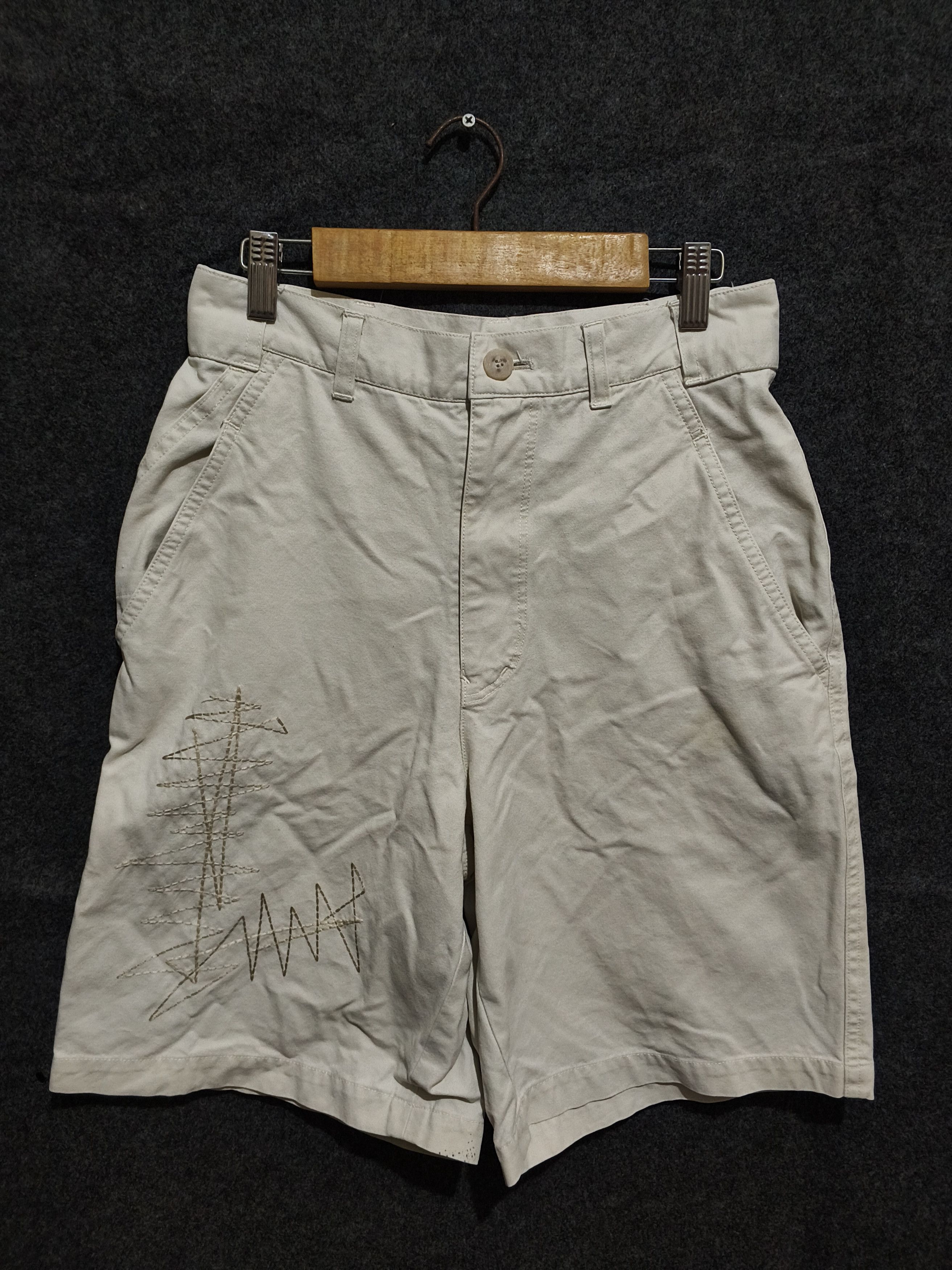 Issey Miyake 💥Japanese Designer Issey Miyake short pants Size 28" / US 6 / IT 42 - 1 Thumbnail