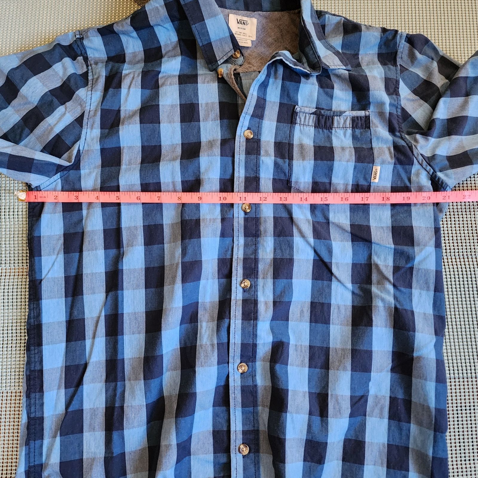 Vans Vans Men's Medium Buffalo Plaid Shirt Size US M / EU 48-50 / 2 - 5 Thumbnail