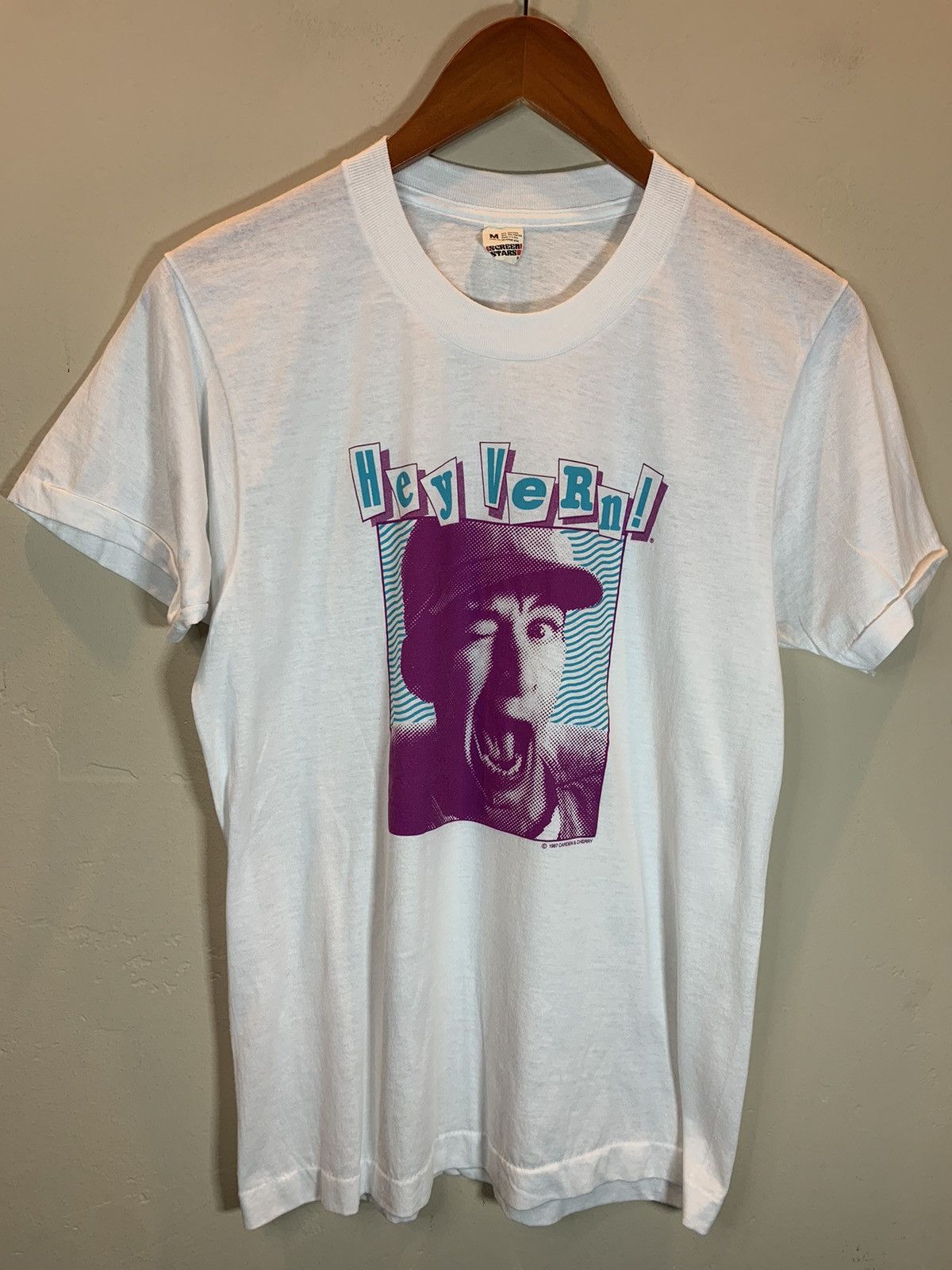 Vintage *RARE* Vintage 1987 Hey Vern It’s Ernest! TV Show T-Shirt M Size US M / EU 48-50 / 2 - 1 Thumbnail