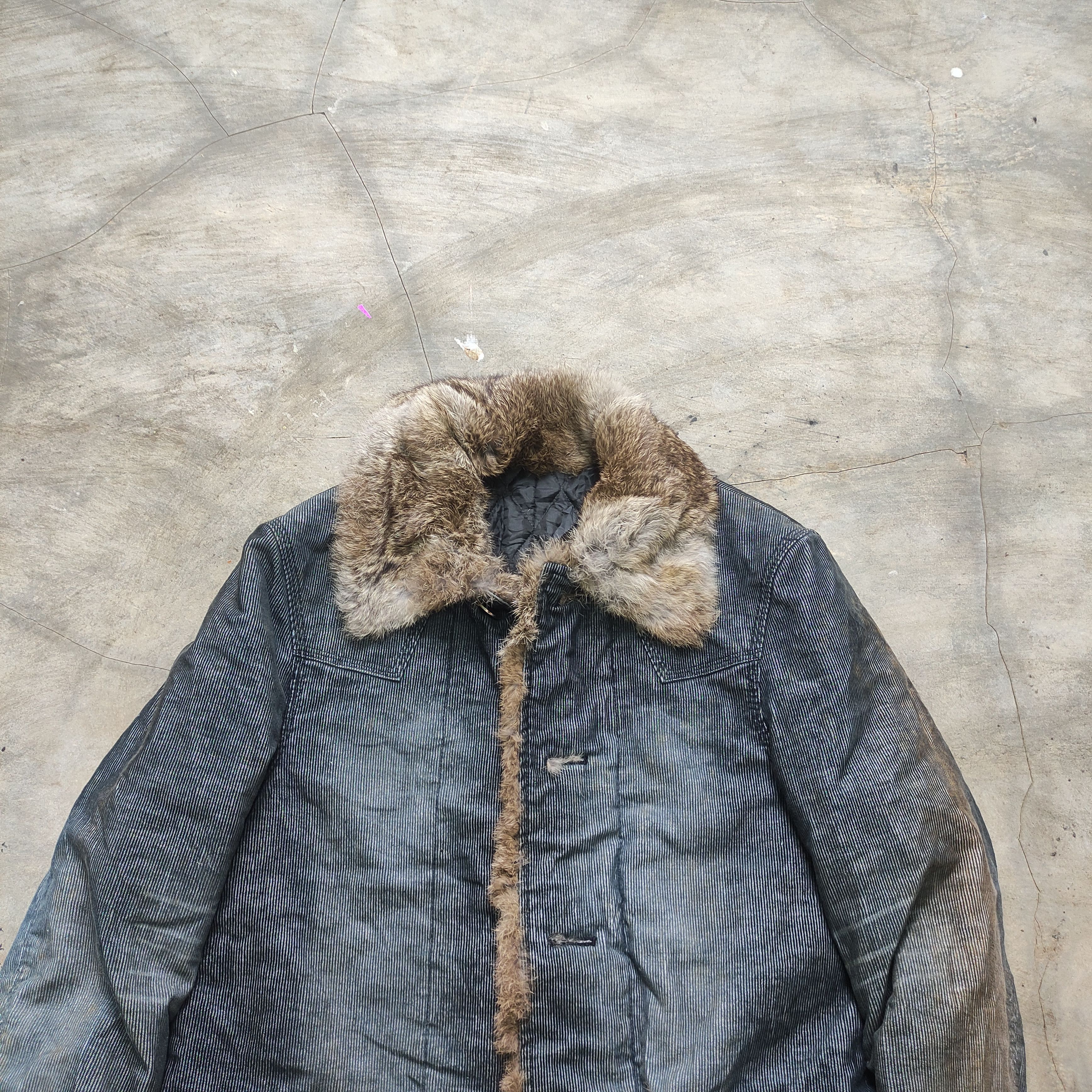 Tornado Mart RARE Semantic Design Japanese Archive Fur Jacket – Vkei Size US M / EU 48-50 / 2 - 4 Thumbnail