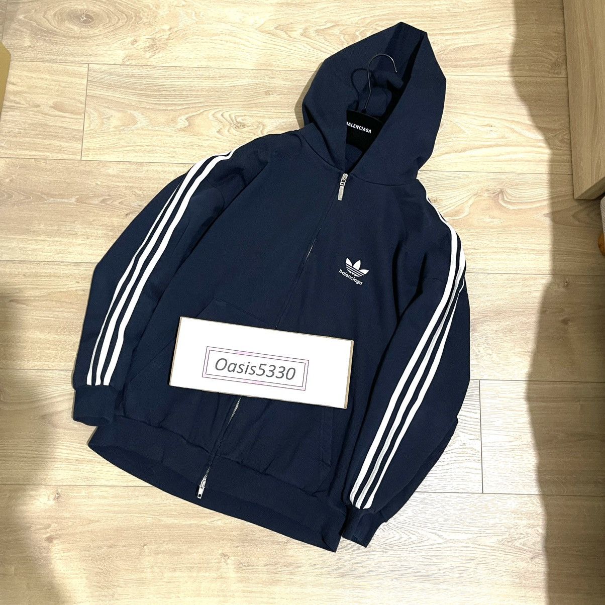 Adidas × Balenciaga Balenciaga x Adidas Hooded Zip up Size US XS / EU 42 / 0 - 11 Thumbnail