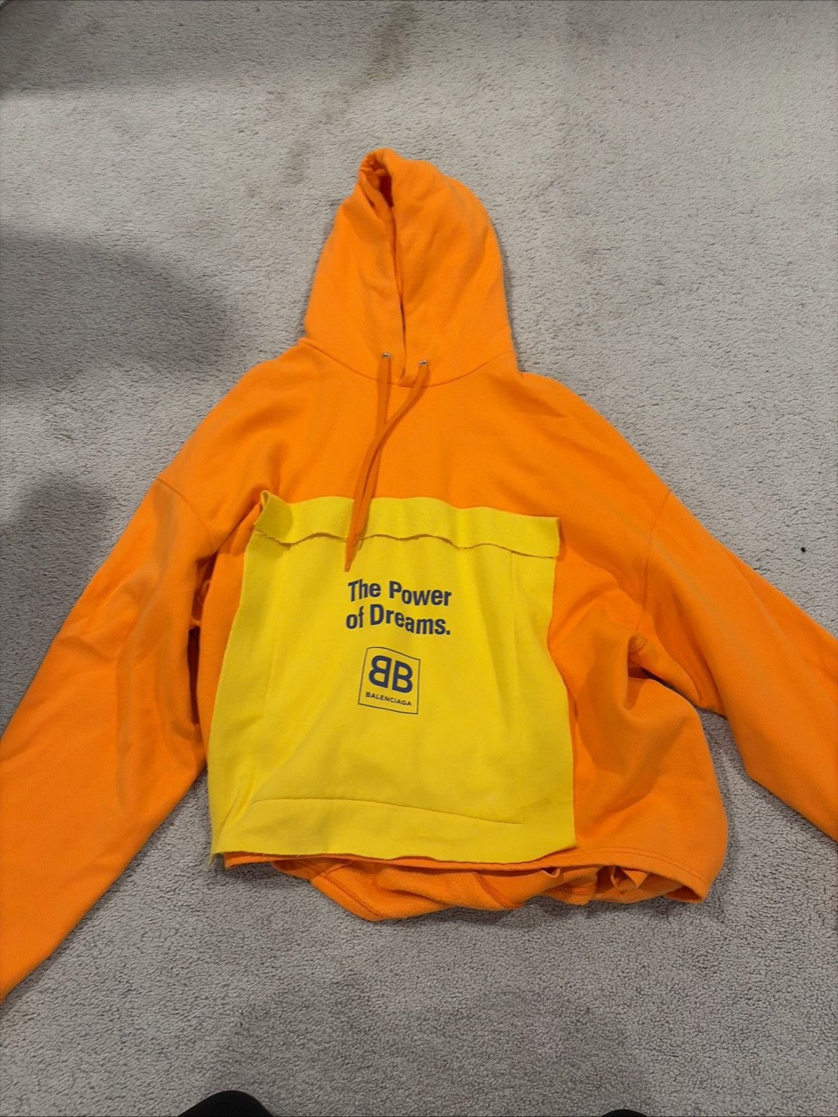 Balenciaga Balenciaga Power of Dreams Hoodie Size US XL / EU 56 / 4 - 1 Thumbnail