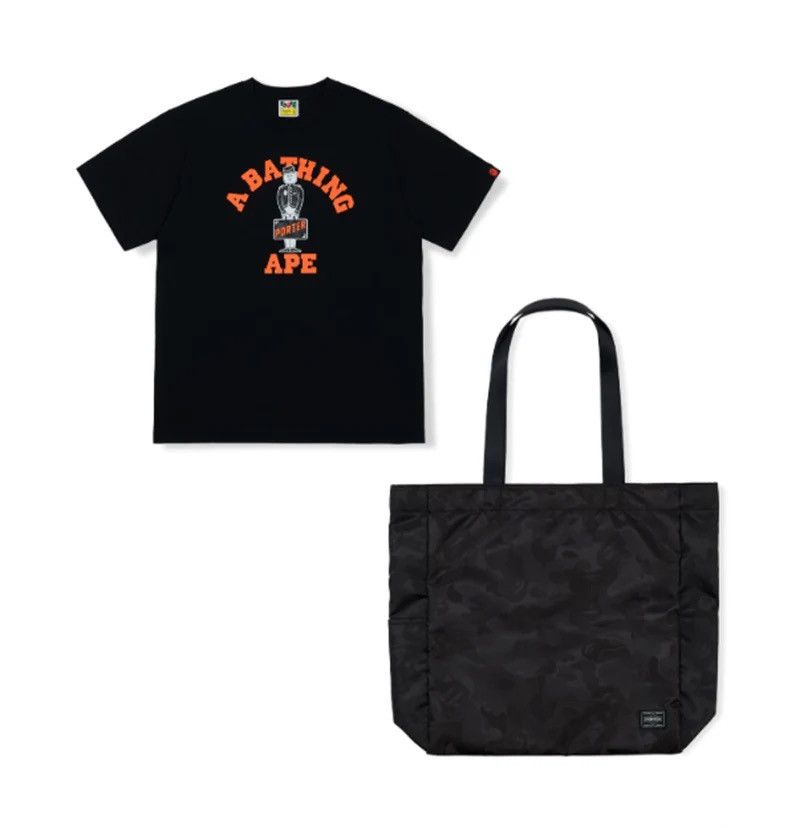 Bape Bape Baby Milo Porter Tee and Tote Bag Set Size ONE SIZE - 1 Thumbnail